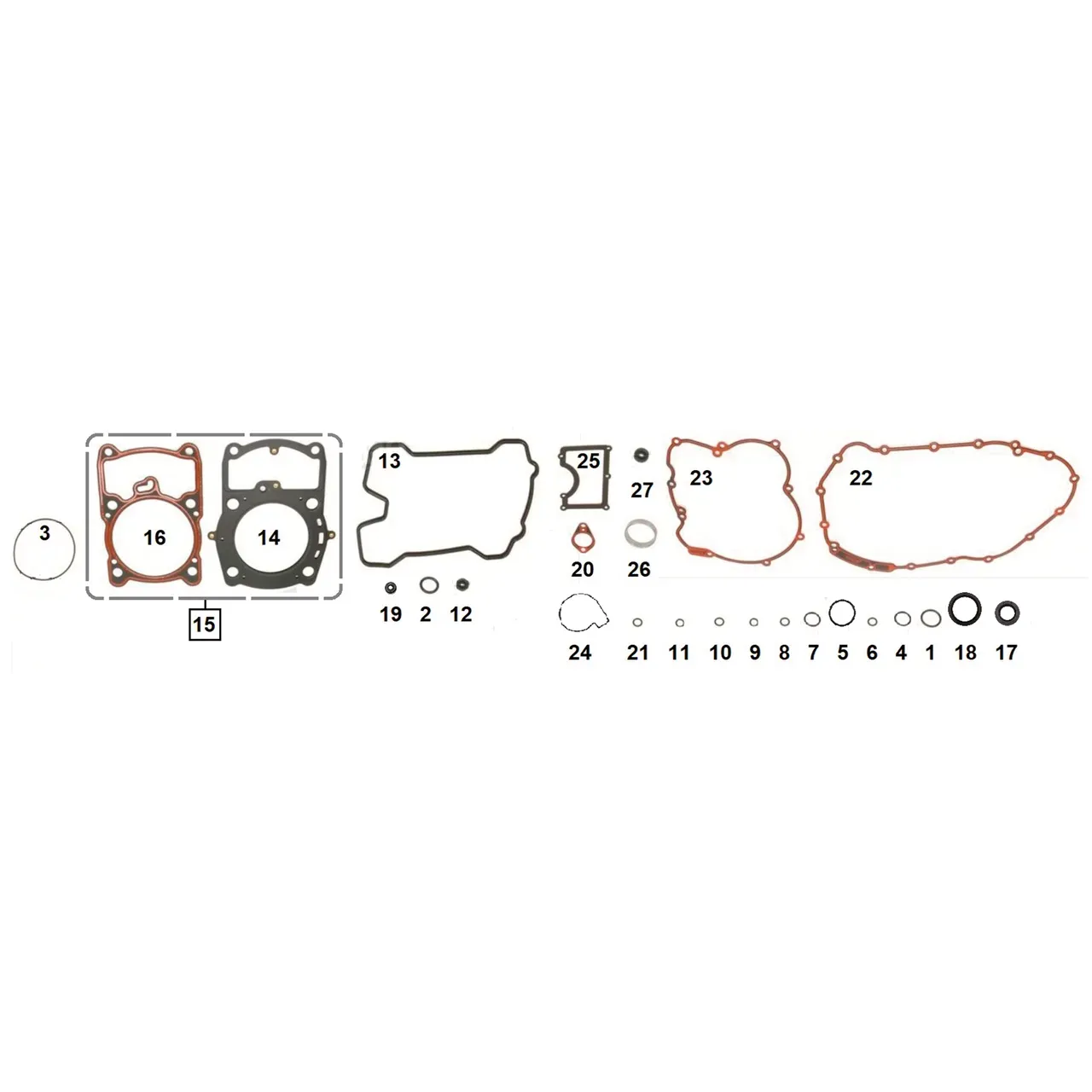 O-ring transm output collar