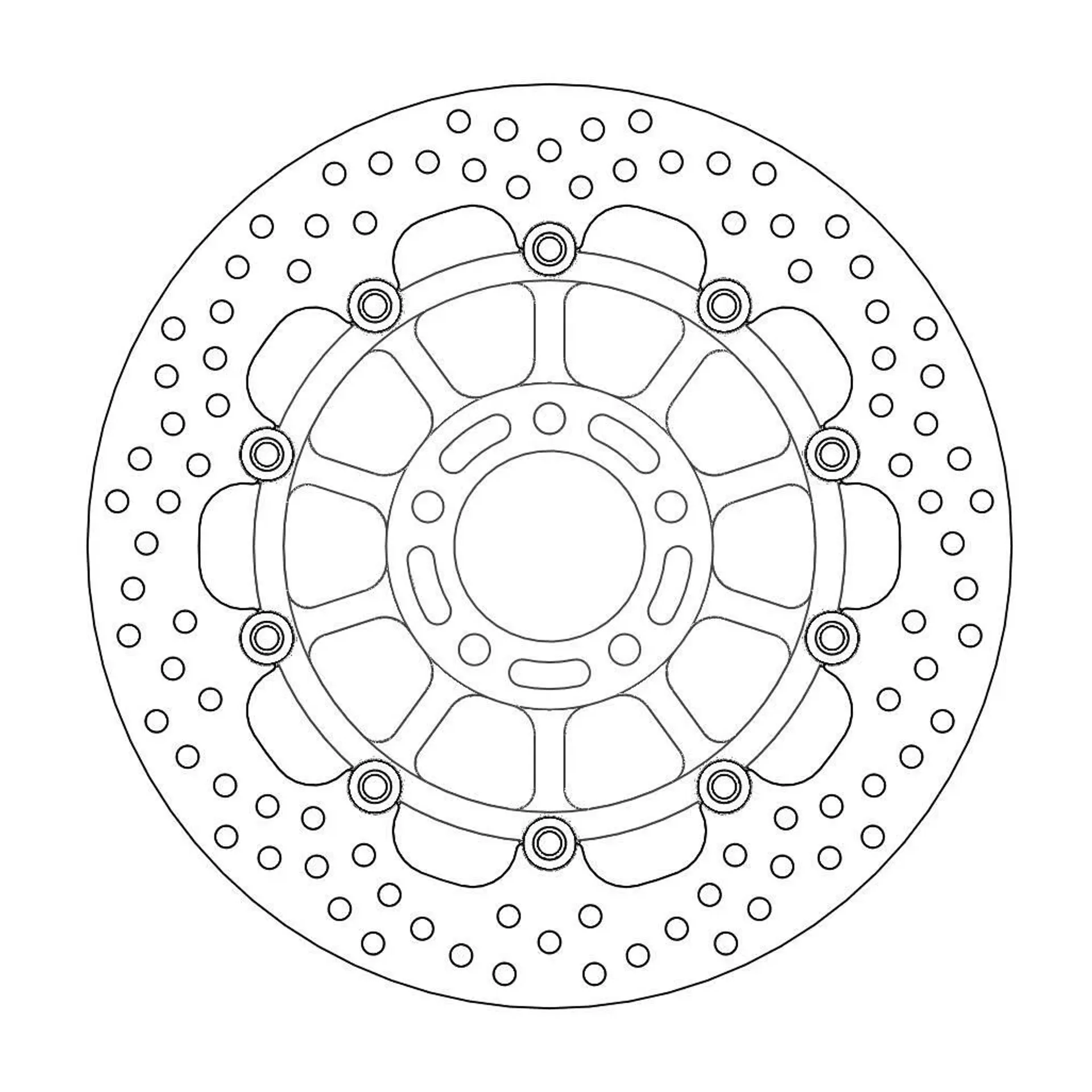 Brake Disc Halo Float Ft