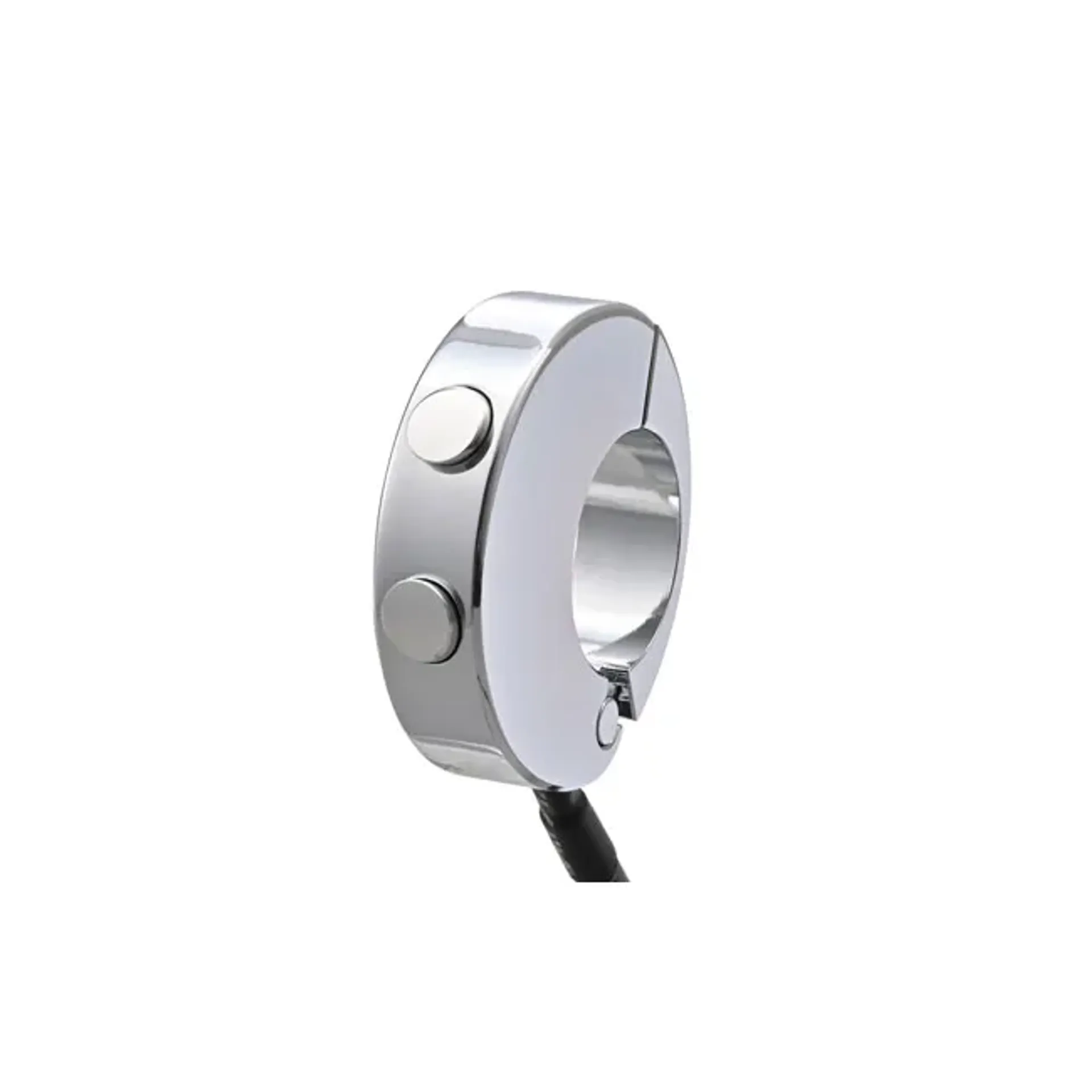Daytona, dual button speedo handlebar switch. Chrome
