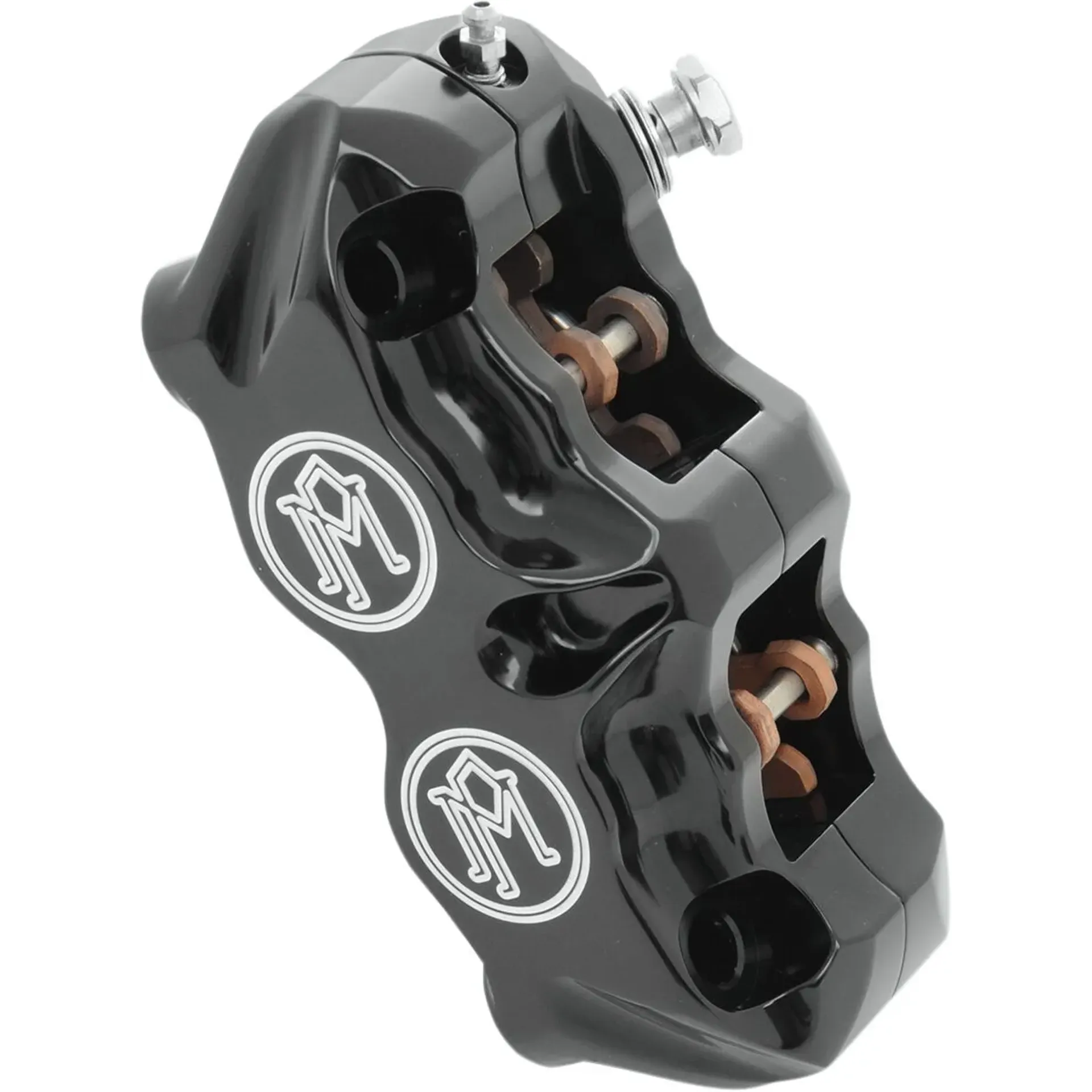 Brake Caliper Radial Left 4 Piston Contrast Cut