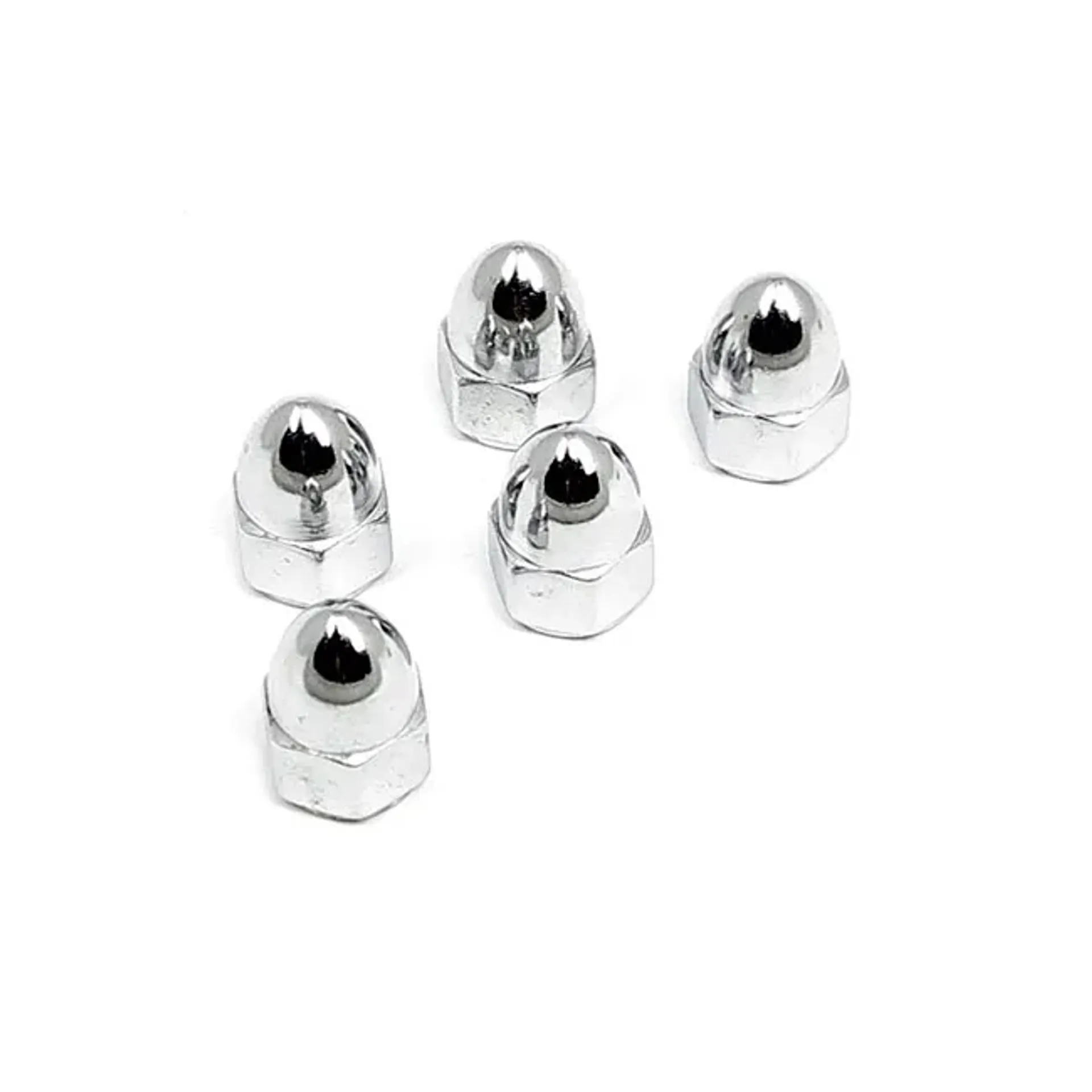 M10 x 1.50 acorn nut chrome