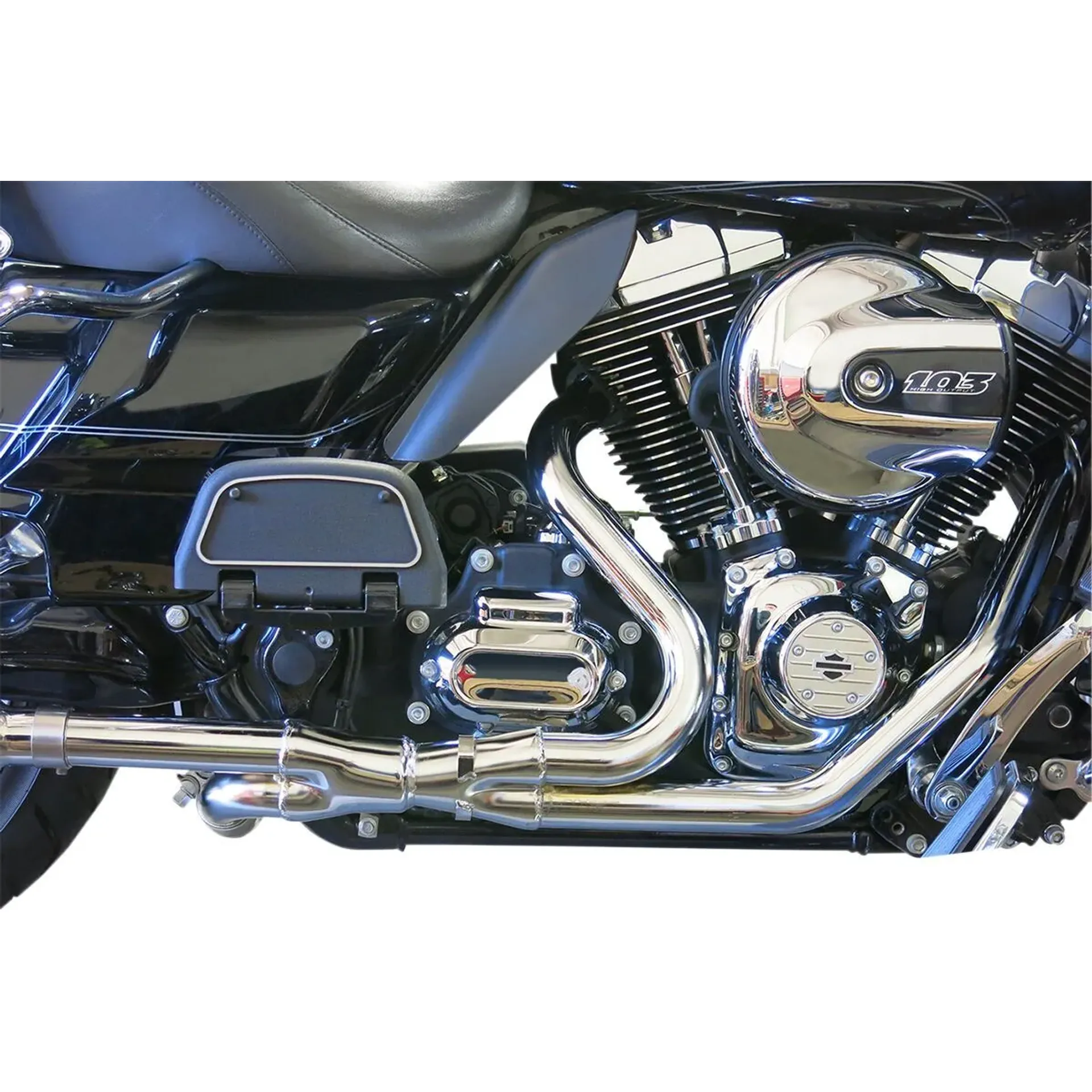 Header Pipes 2-Into-2 Dual Chrome