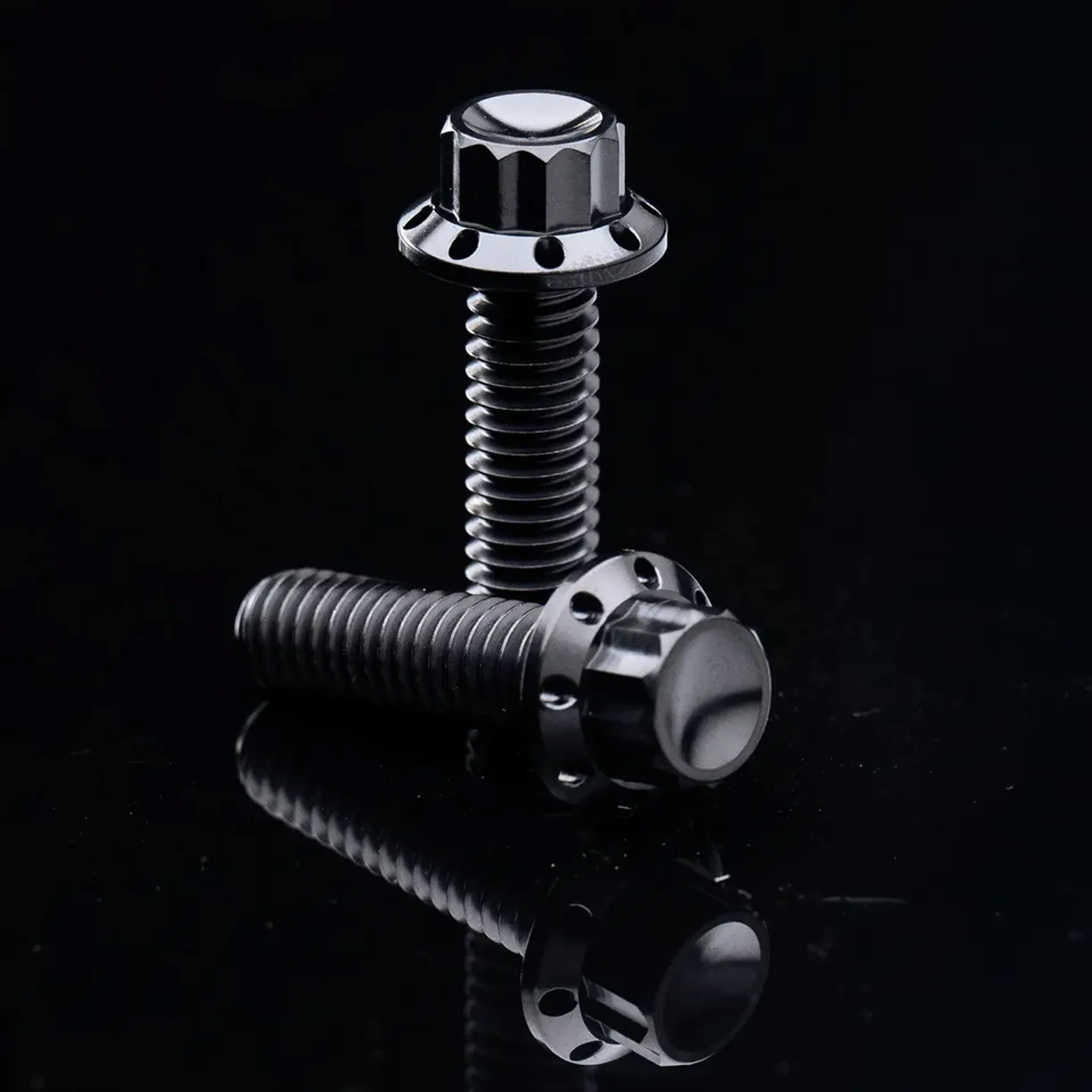 12PT Hand Controls Bolts Black HD99-Up