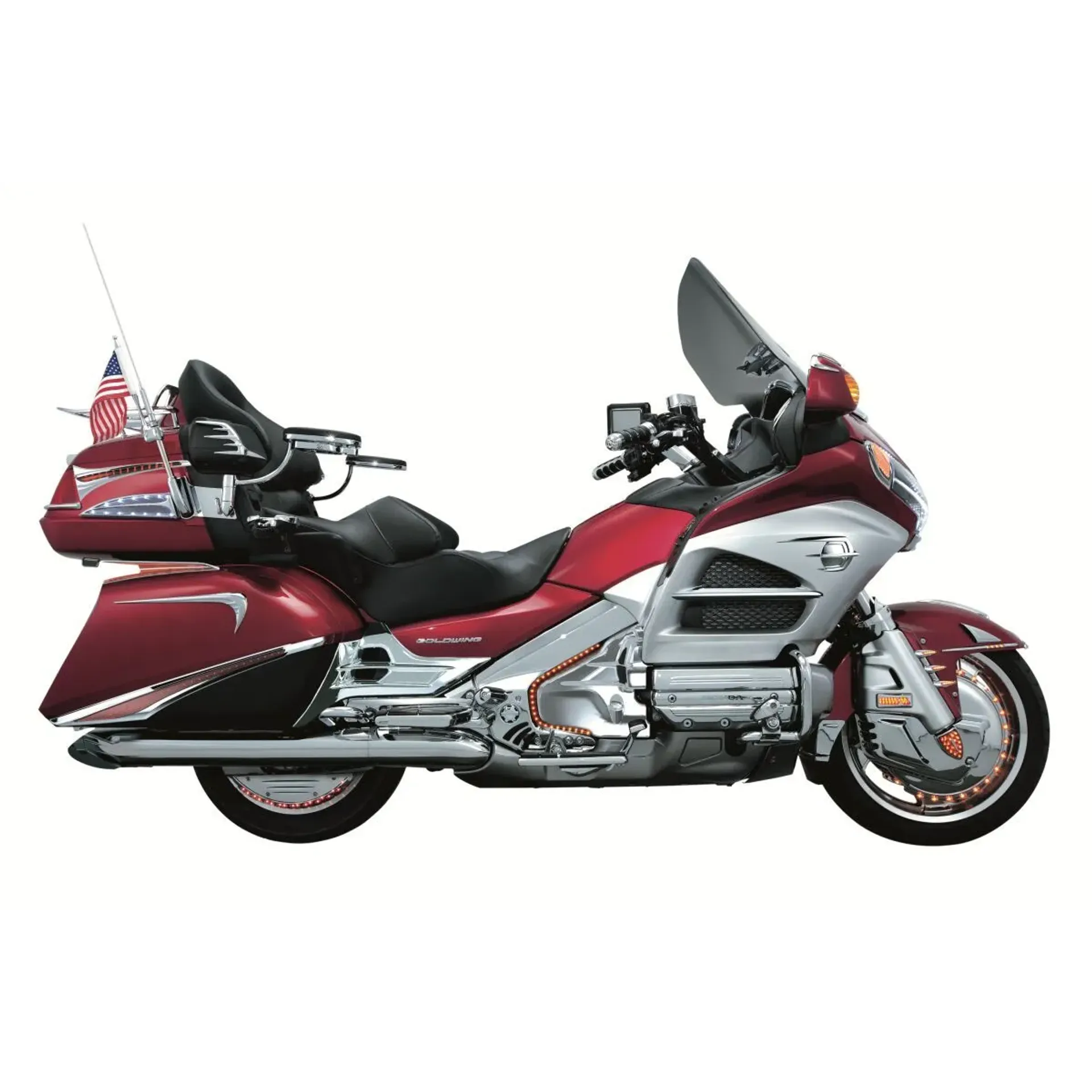 Led Saddlebag Accent Swoops Chrome