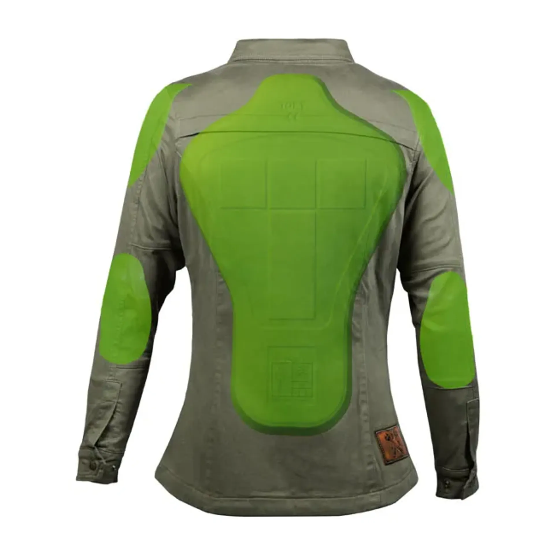 *5 WORKING DAYS EXTRA TRANSIT TIME* John Doe Motoshirt female XTM© olive