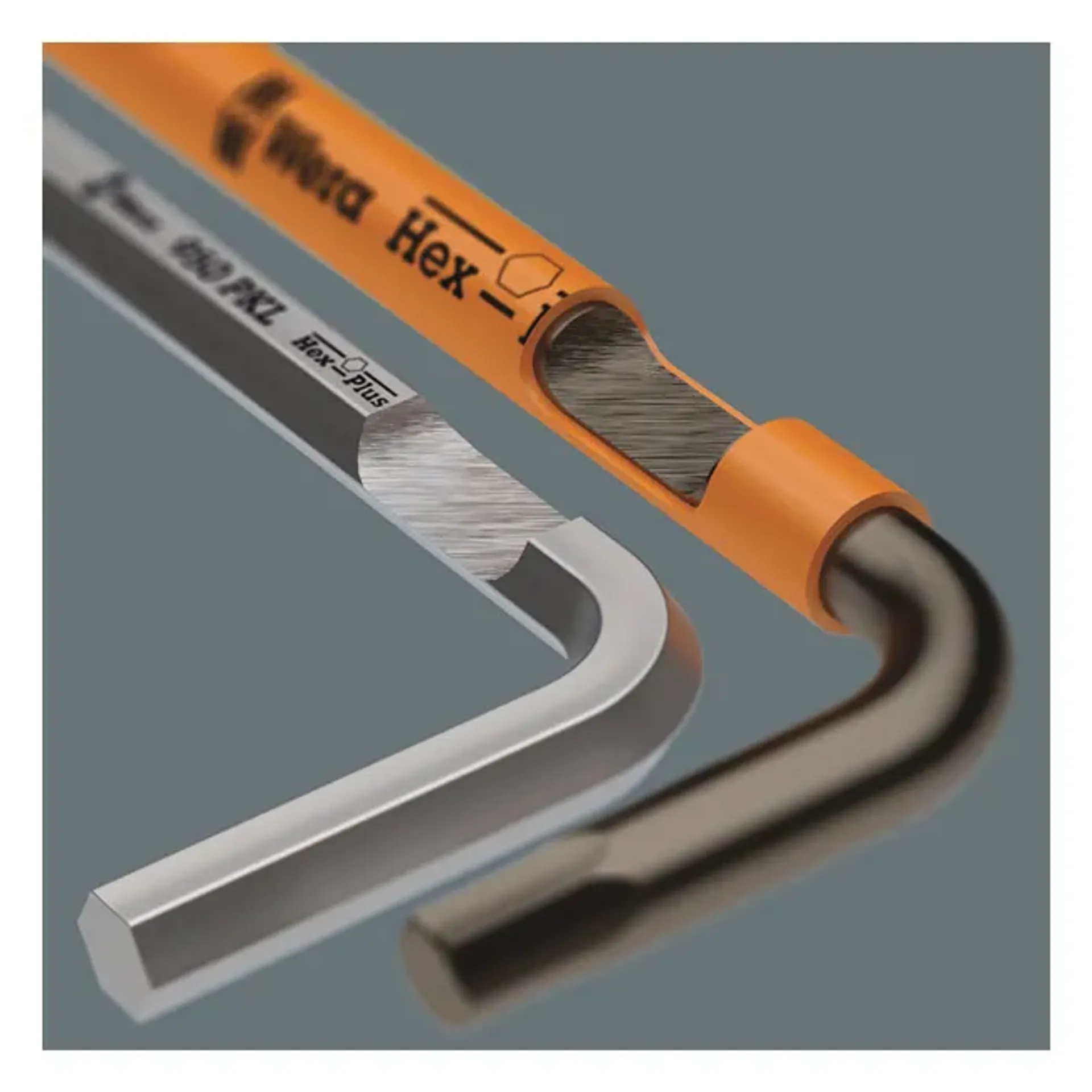Wera hex key set multicolor - Metric