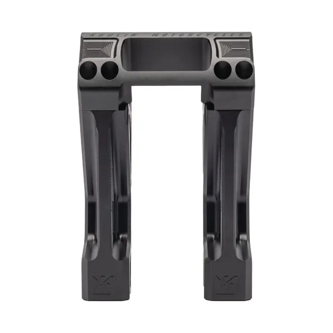 Kodlin, Fastback risers for OEM digital speedo. 6". Black - Afbeelding 4