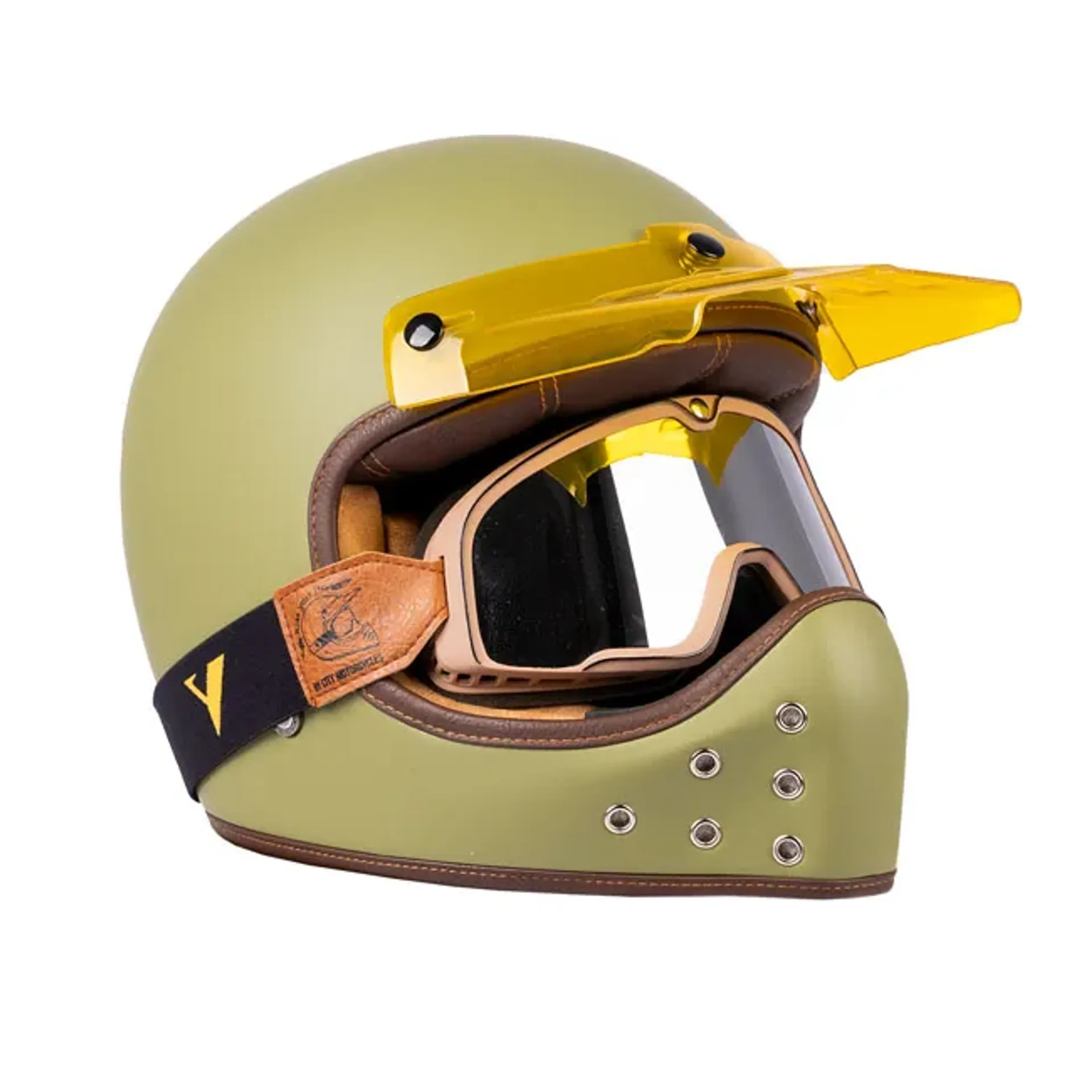 By City The Rock helmet green