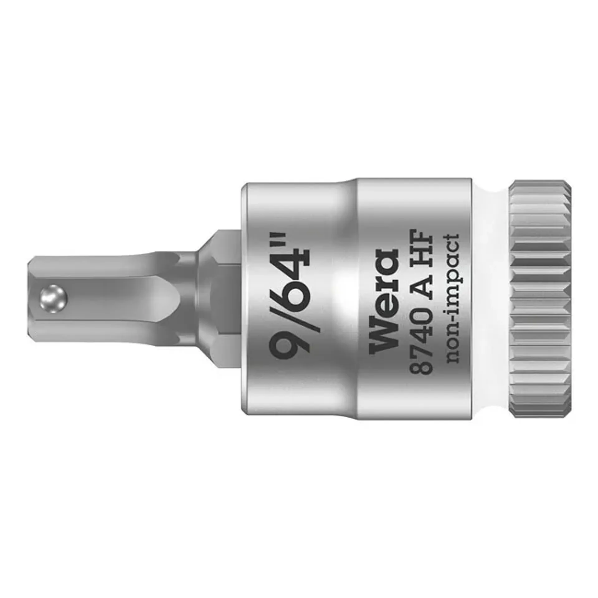 Wera Zyklop 1/4" Hex socket bit w/ holding function US sizes