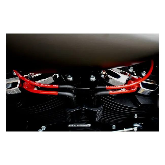 Taylor, 8mm Pro Wire spark plug wire set. Red