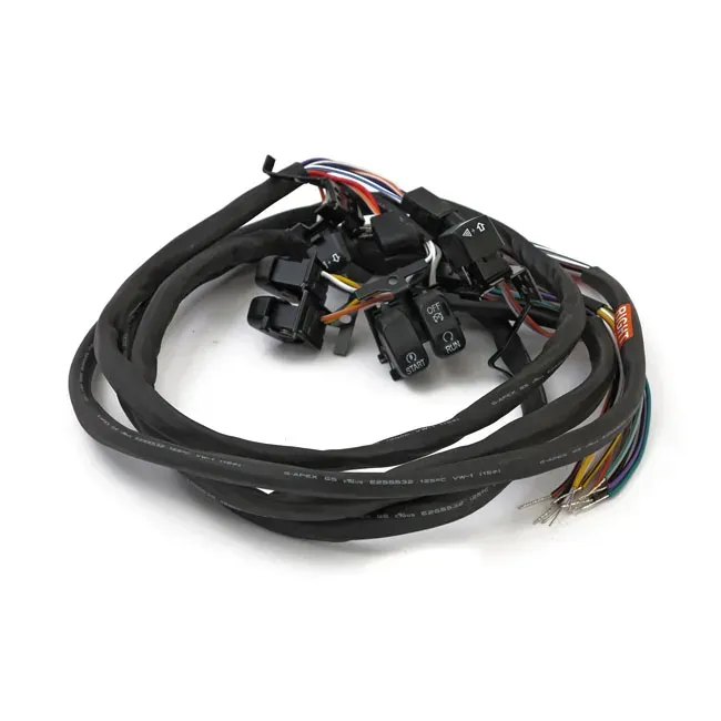 Handlebar switch & wiring kit. Cruise. Black