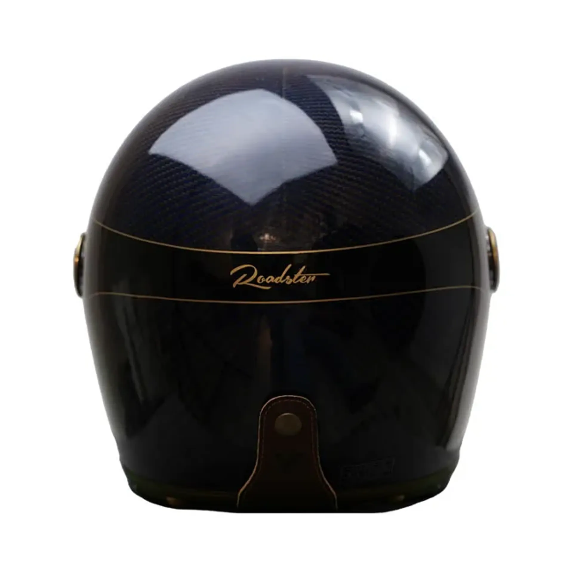 By City Roadster III helmet carbon golden blue