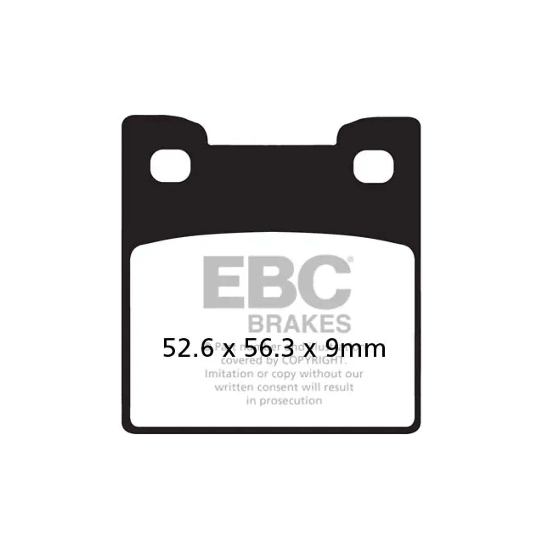 EBC Organic brake pads
