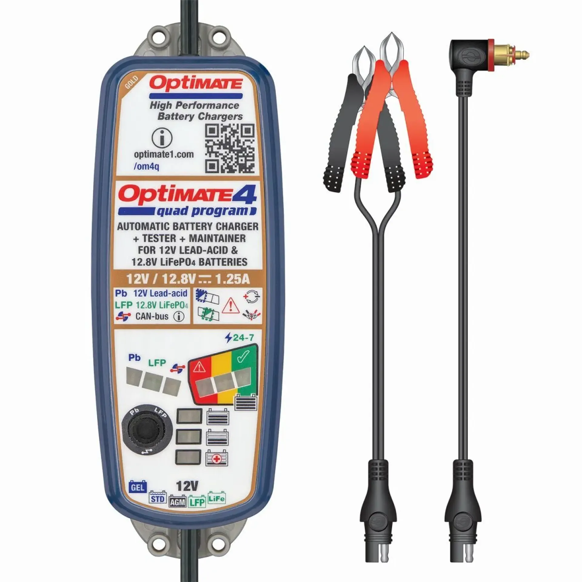 Charger Optimate 4 Q Pre