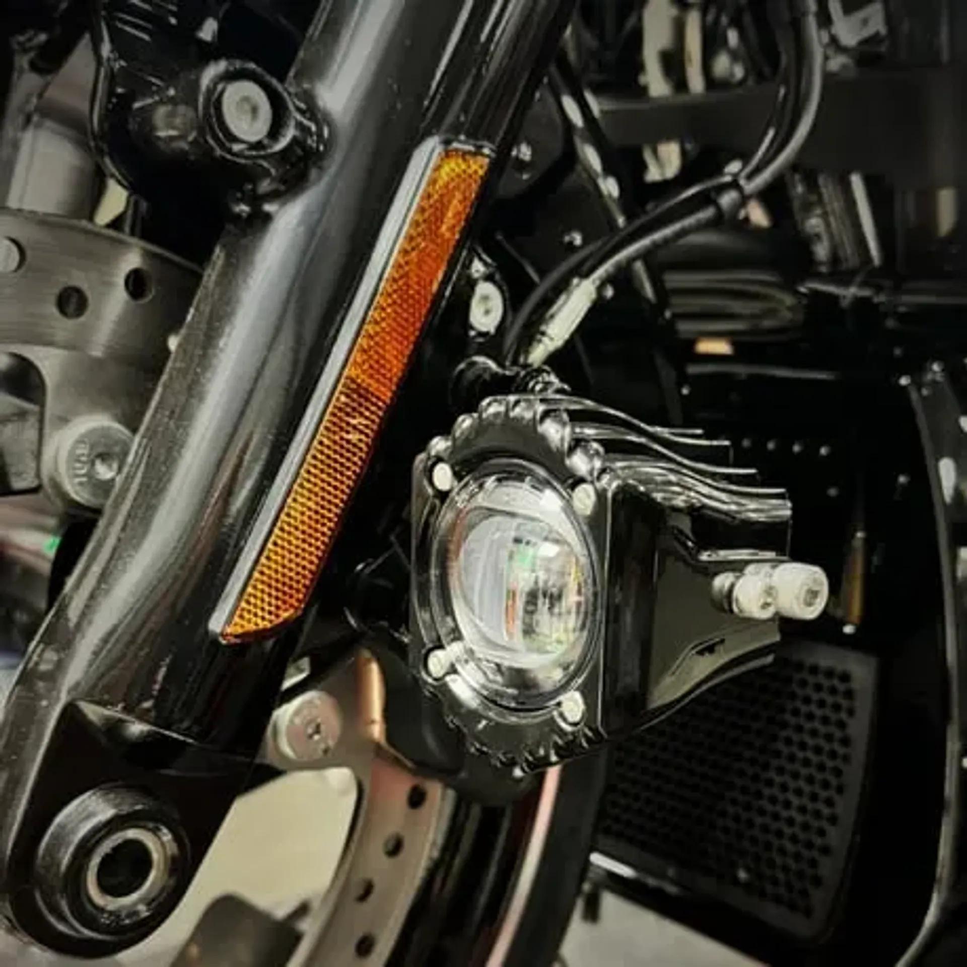 Custom Dynamics, Front Brake Caliper Mount