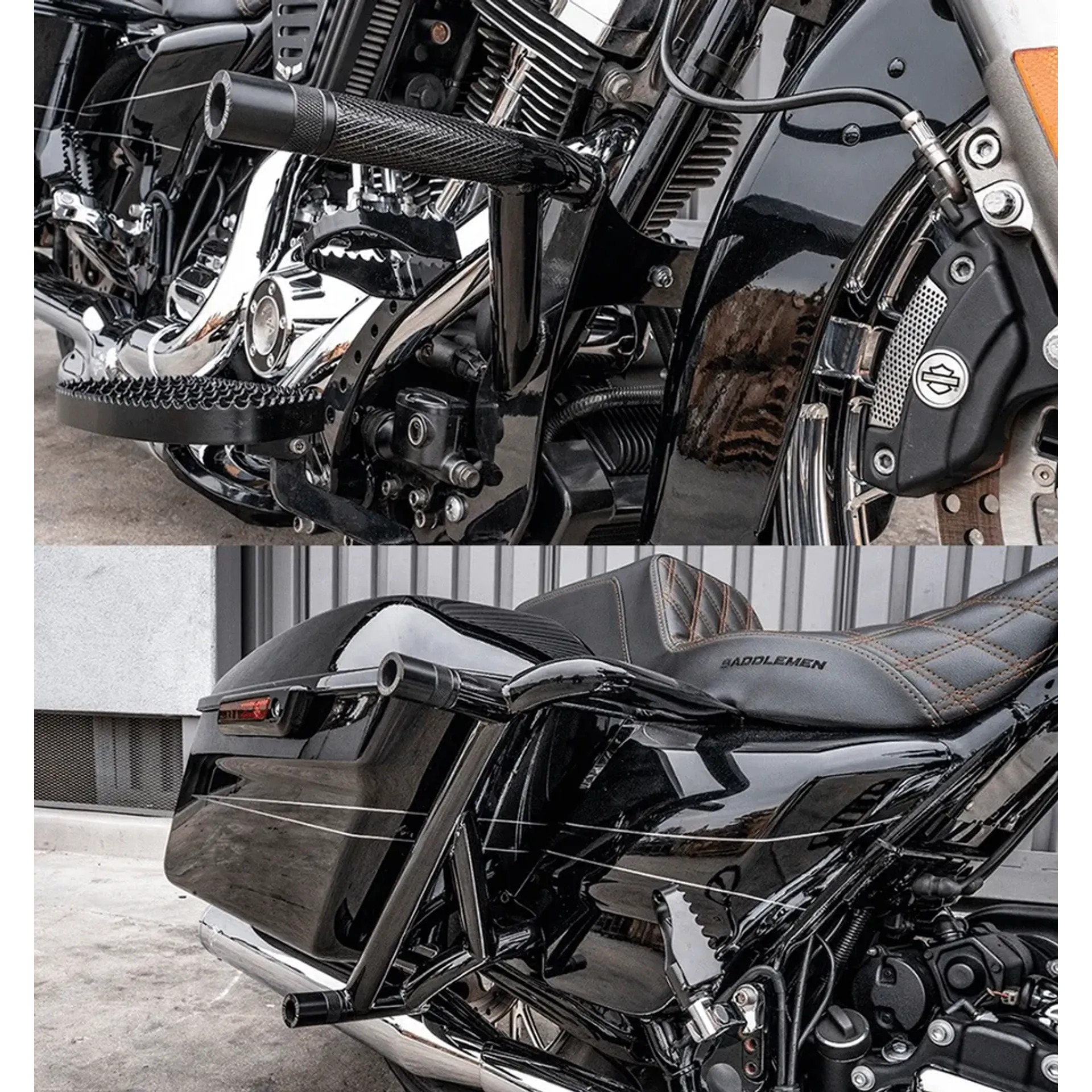 Burly Brawler Kit FLH/T14-Up Black