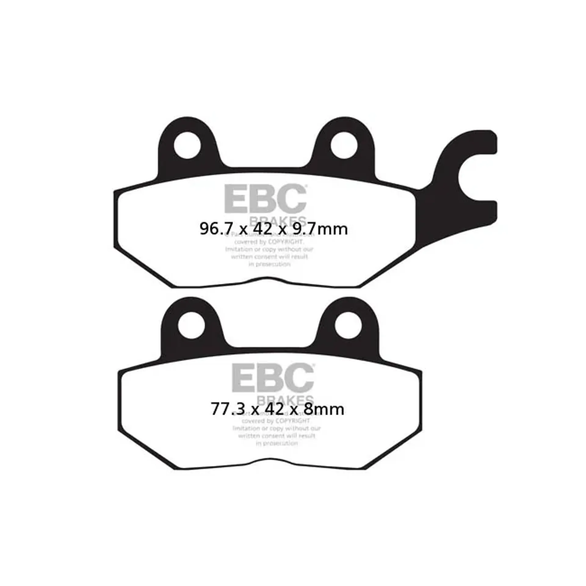 EBC Organic brake pads