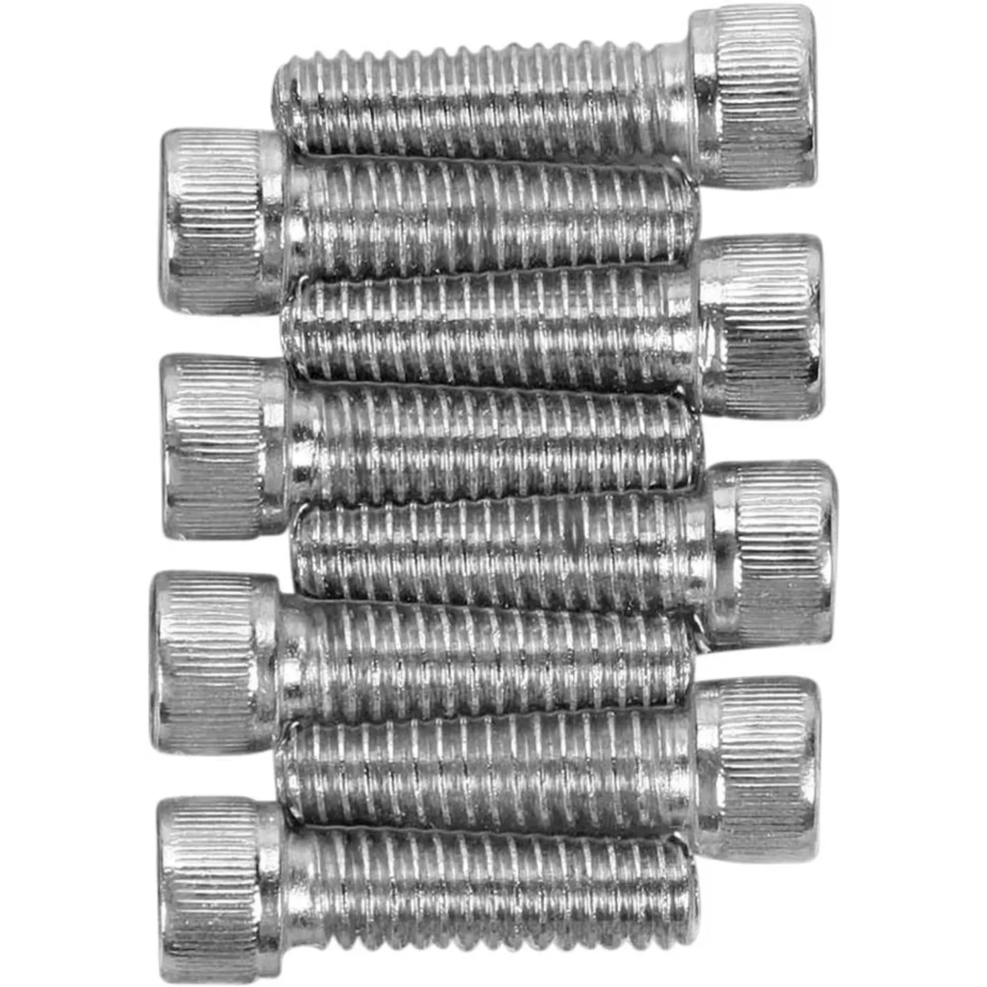Chrome Socket-Head Lifter Base Bolt Kit Knurled