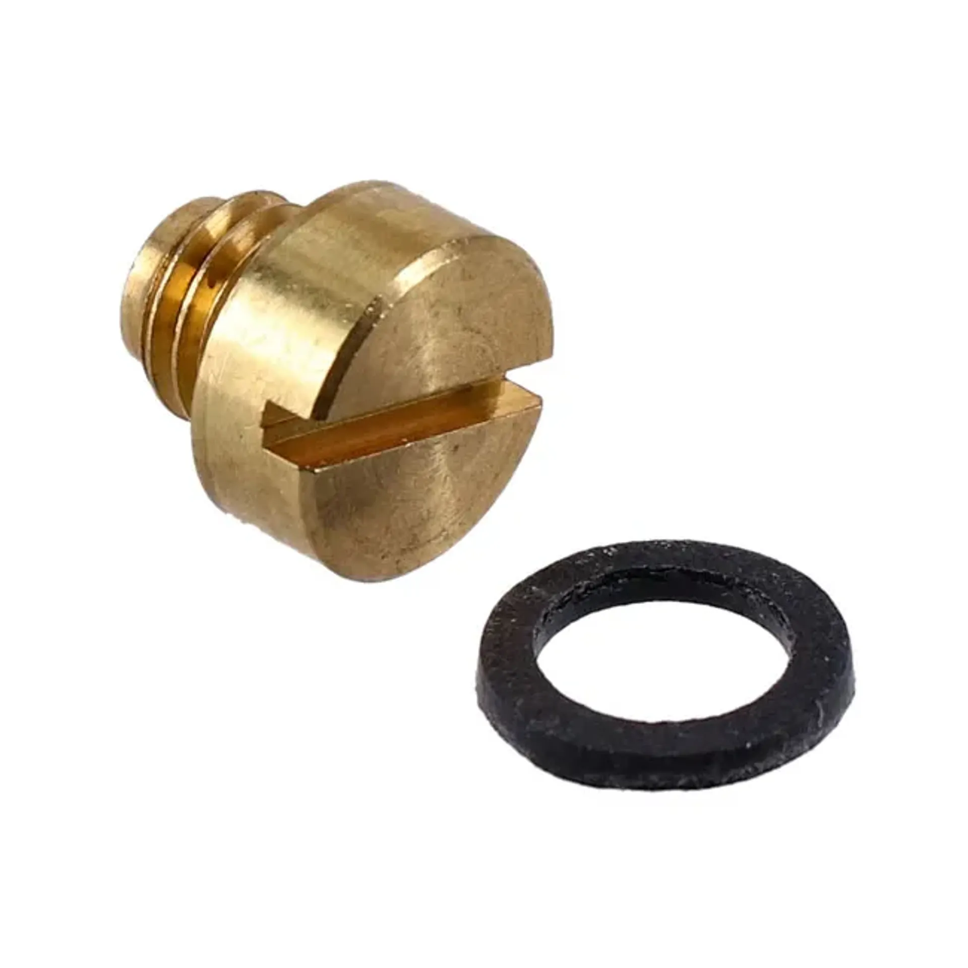 Drain plug, Linkert float bowl