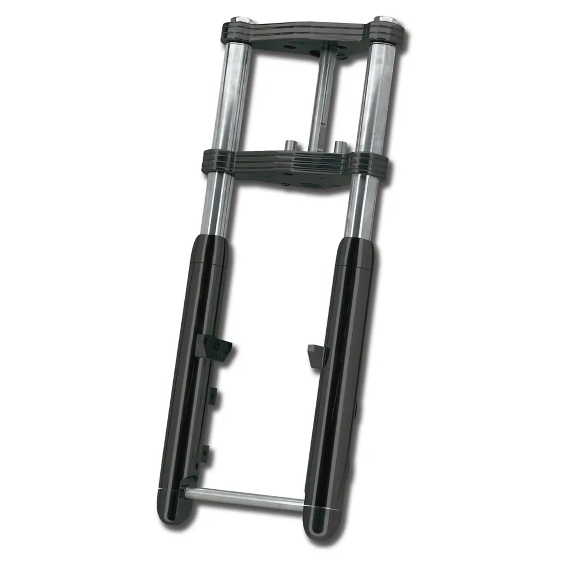Naked Blk Bubba Front fork 3 degr. +3″FL