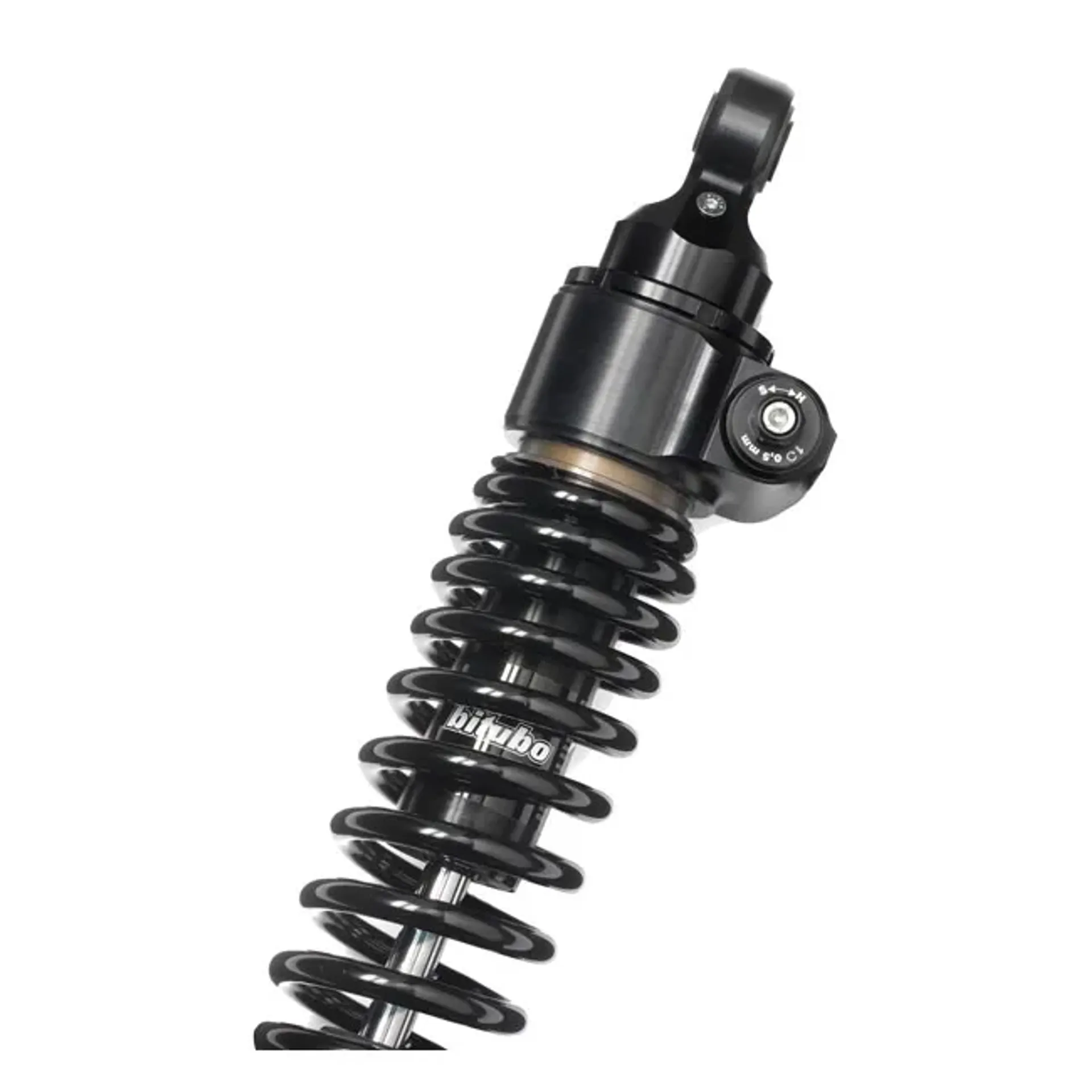Bitubo, WME dual shock absorber set. Black. 321mm