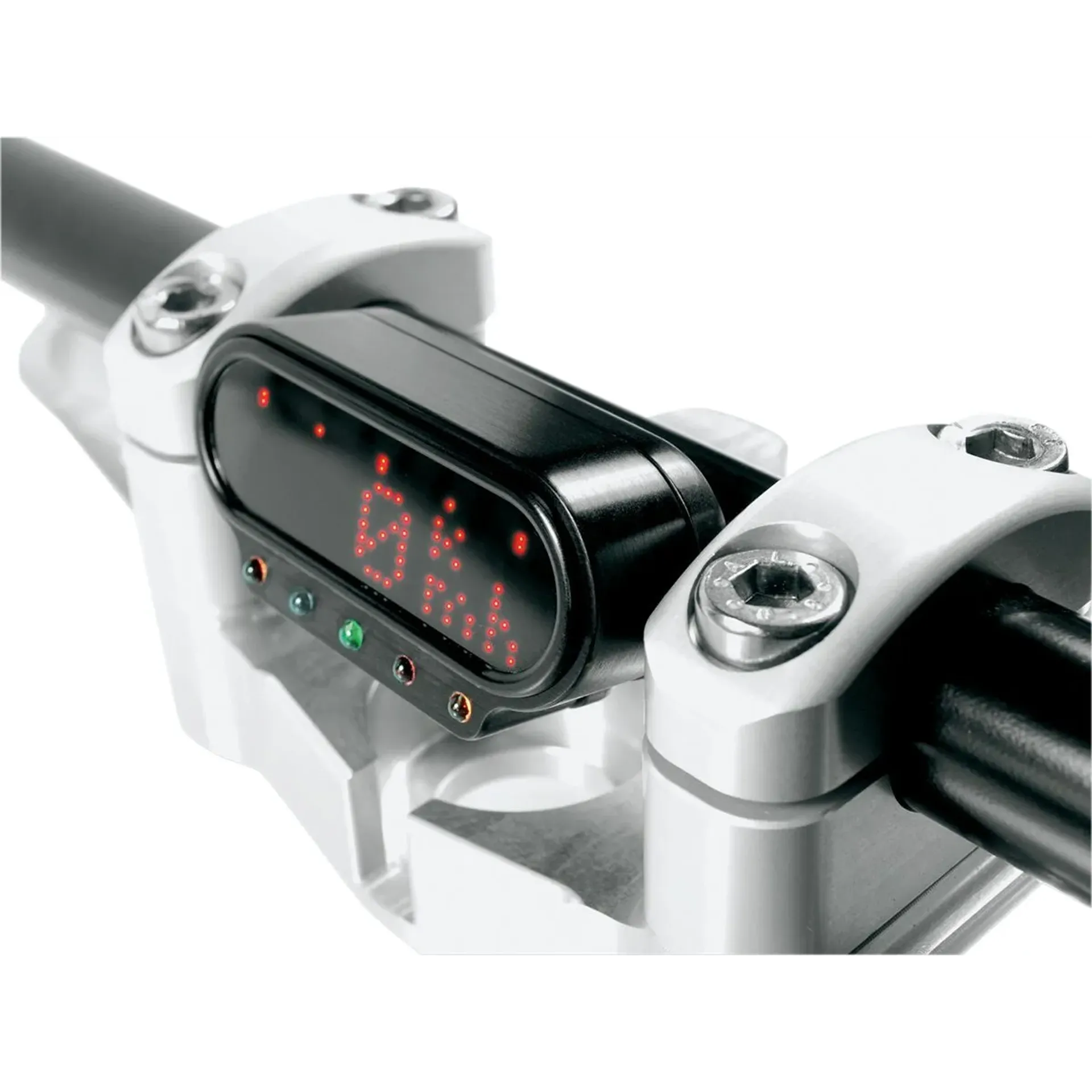 Handlebar Bracket Frame Black With Indicator Lights For Motoscope Mini