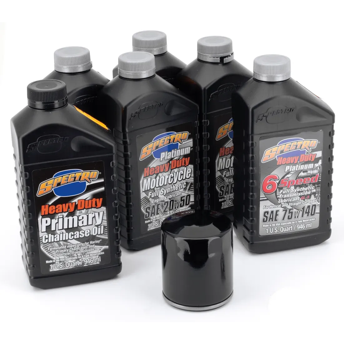 Twin Cam drive train Platinum+ kit black