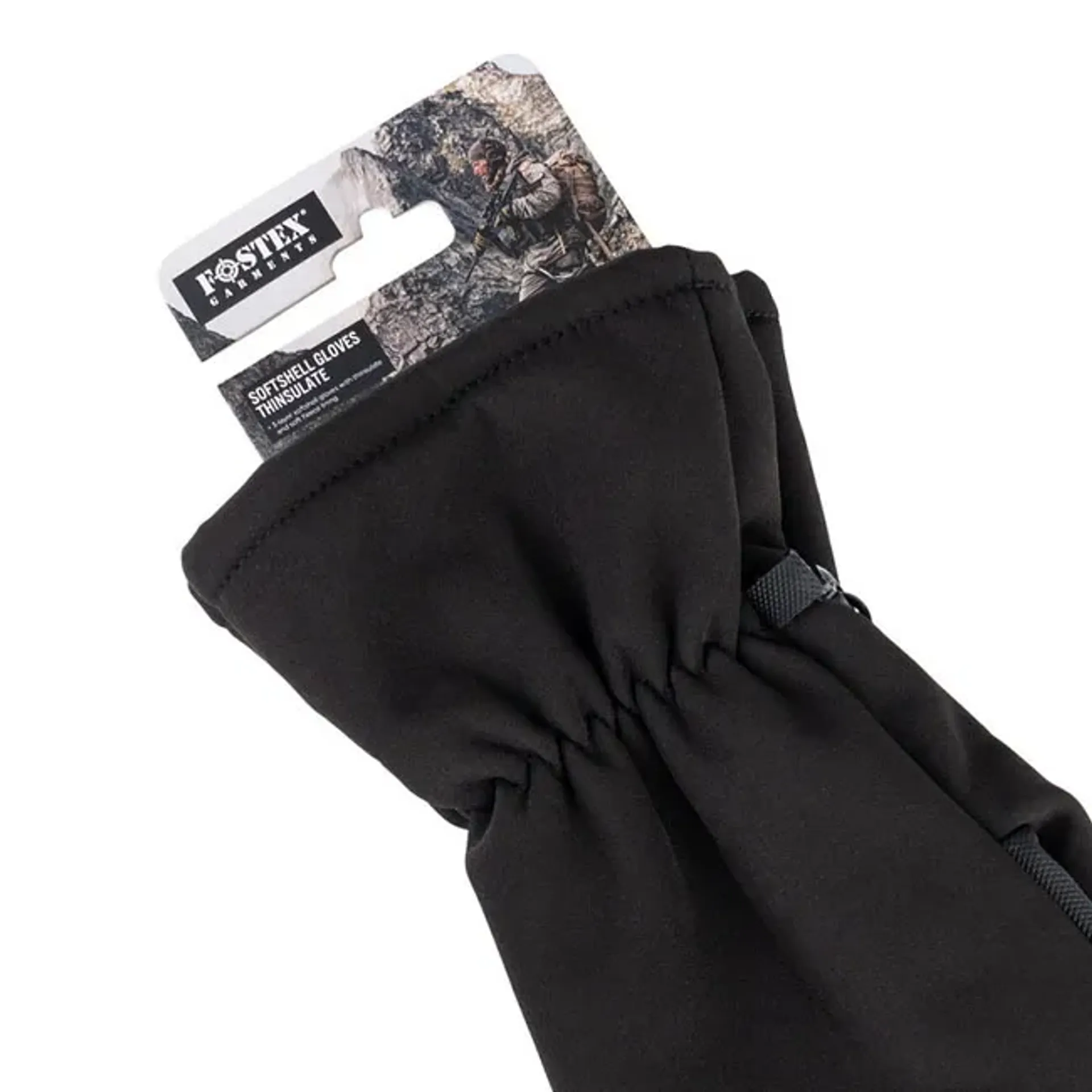 Army Surplus Softshell Thinsulate gloves black