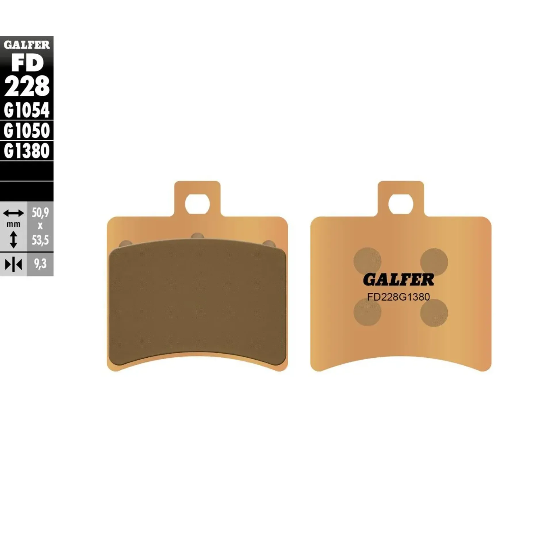 Brake Pad Sintered Scooter