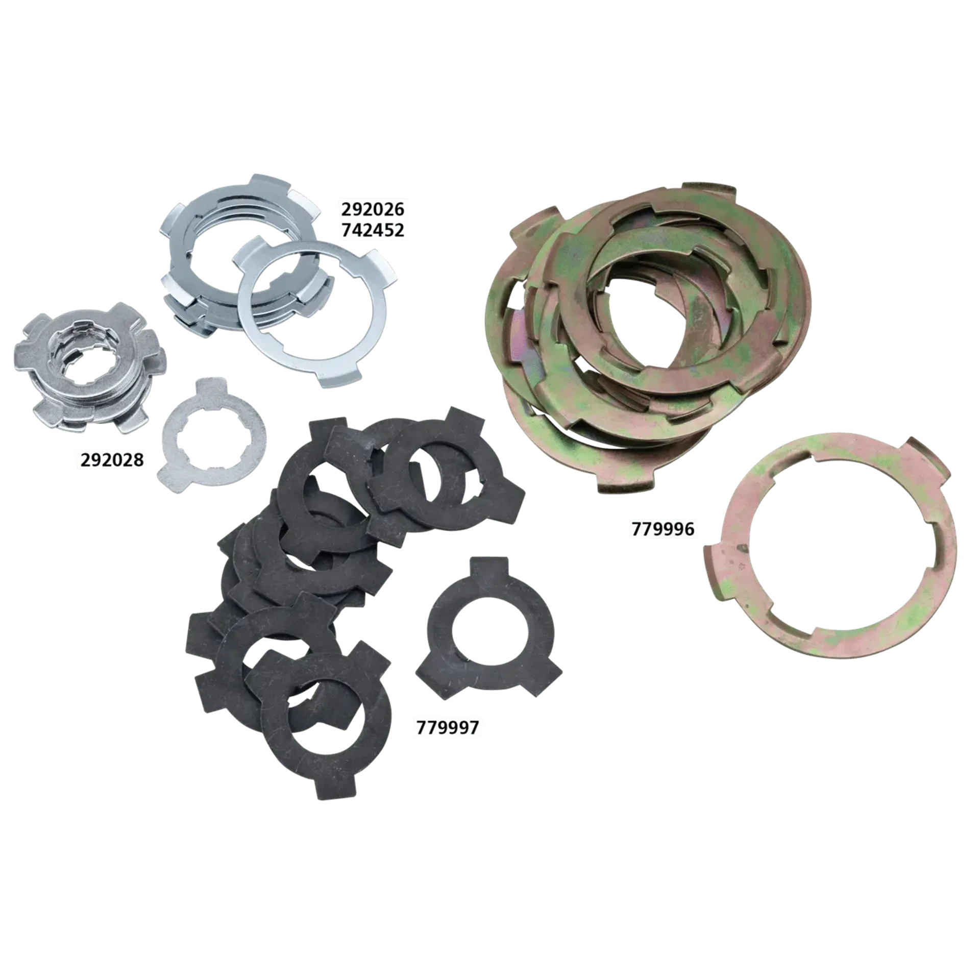 10Pck lockwasher trans sprocket WL/G