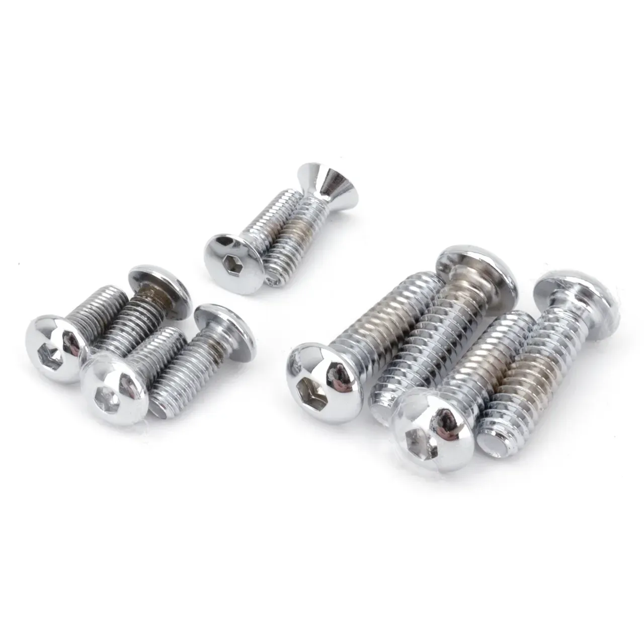 Chrome button head screws lever/mast.cyl