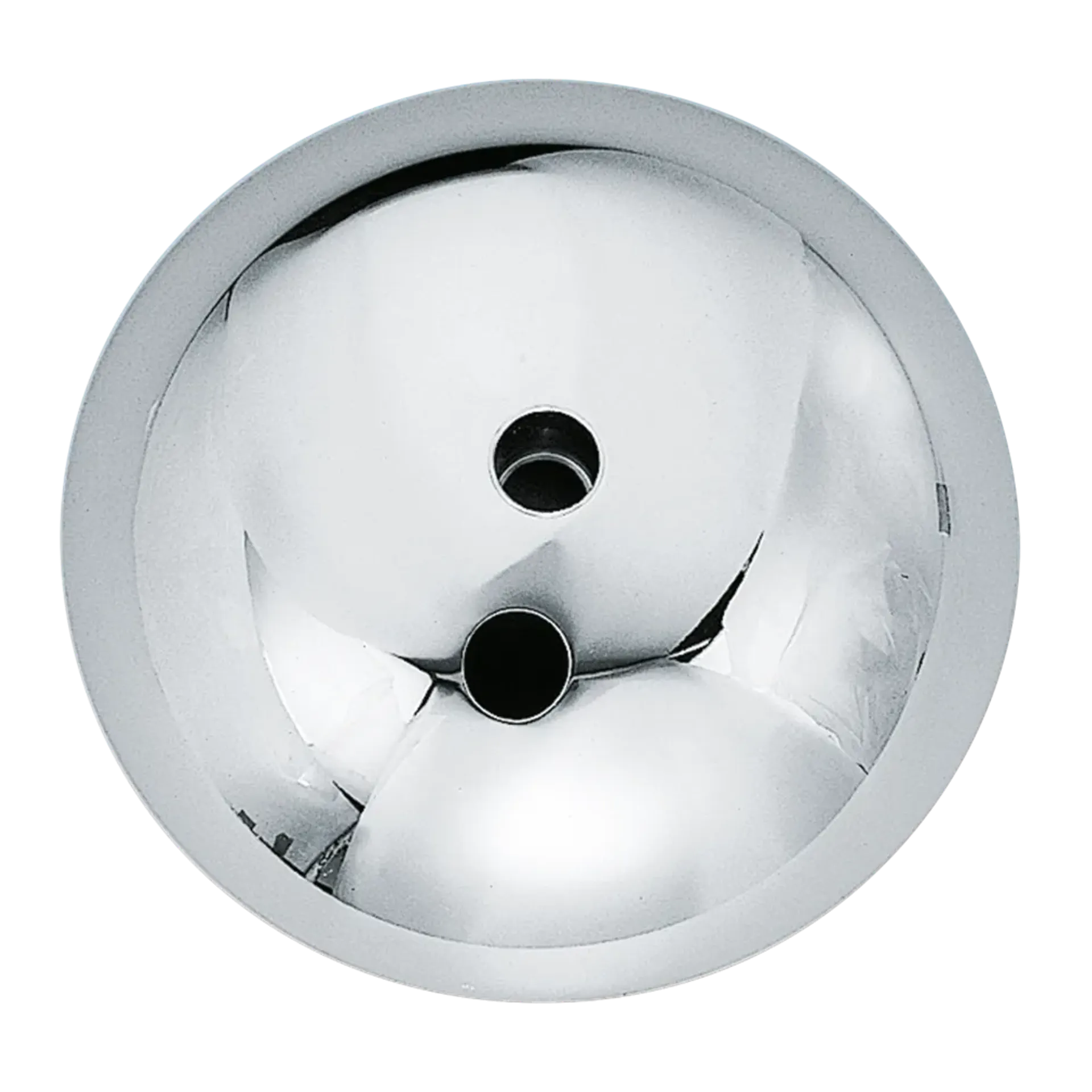 GZP Chrome wheel hub cap FL 67-72 #43304