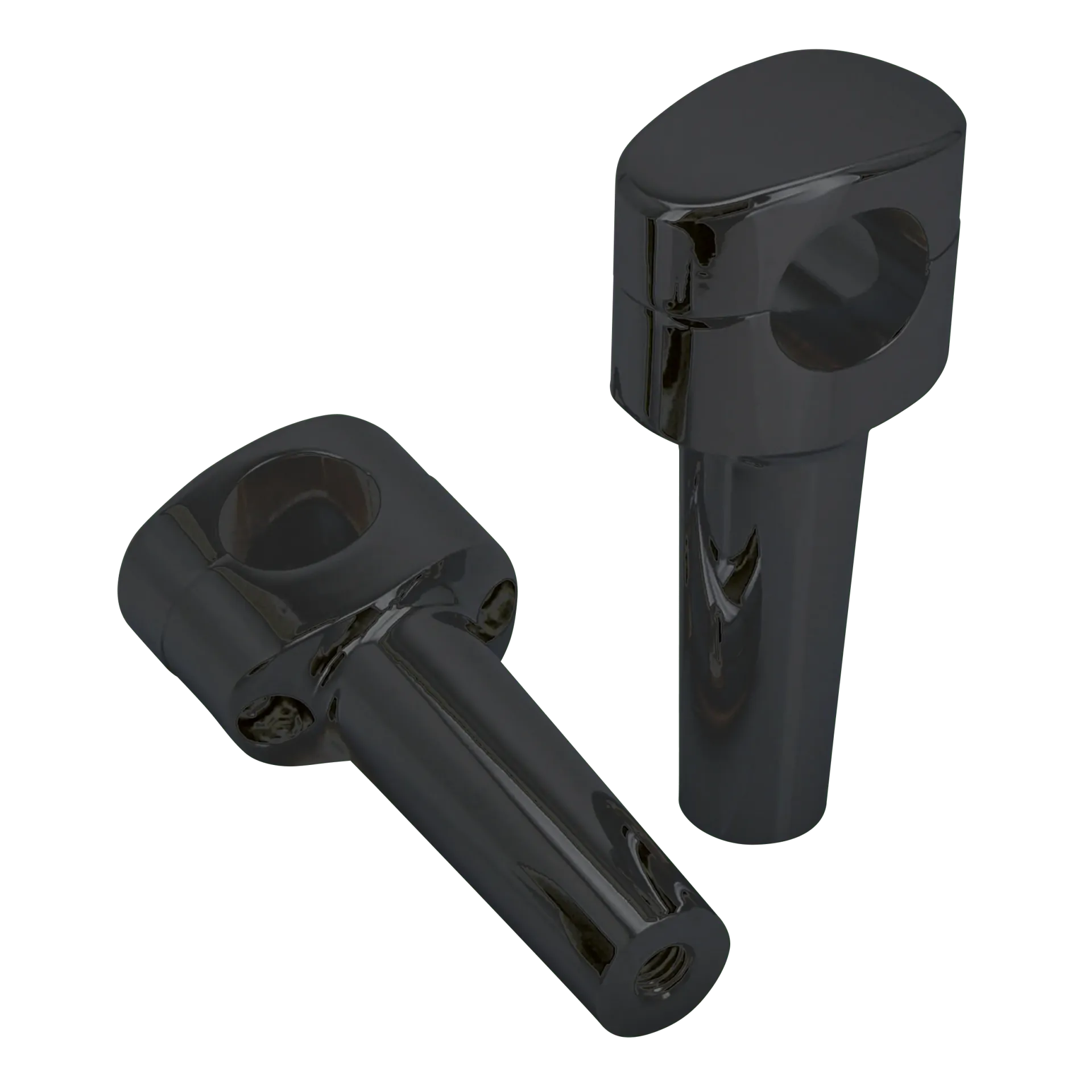 GZP Black 5″ riser set for 1″ handleb
