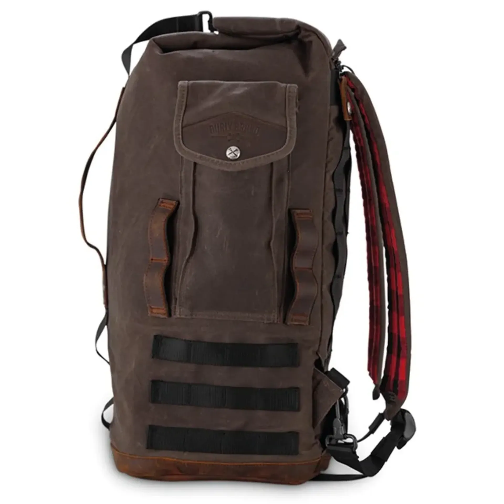 Burly Voyager Sissy Bar Bag Dark Oak