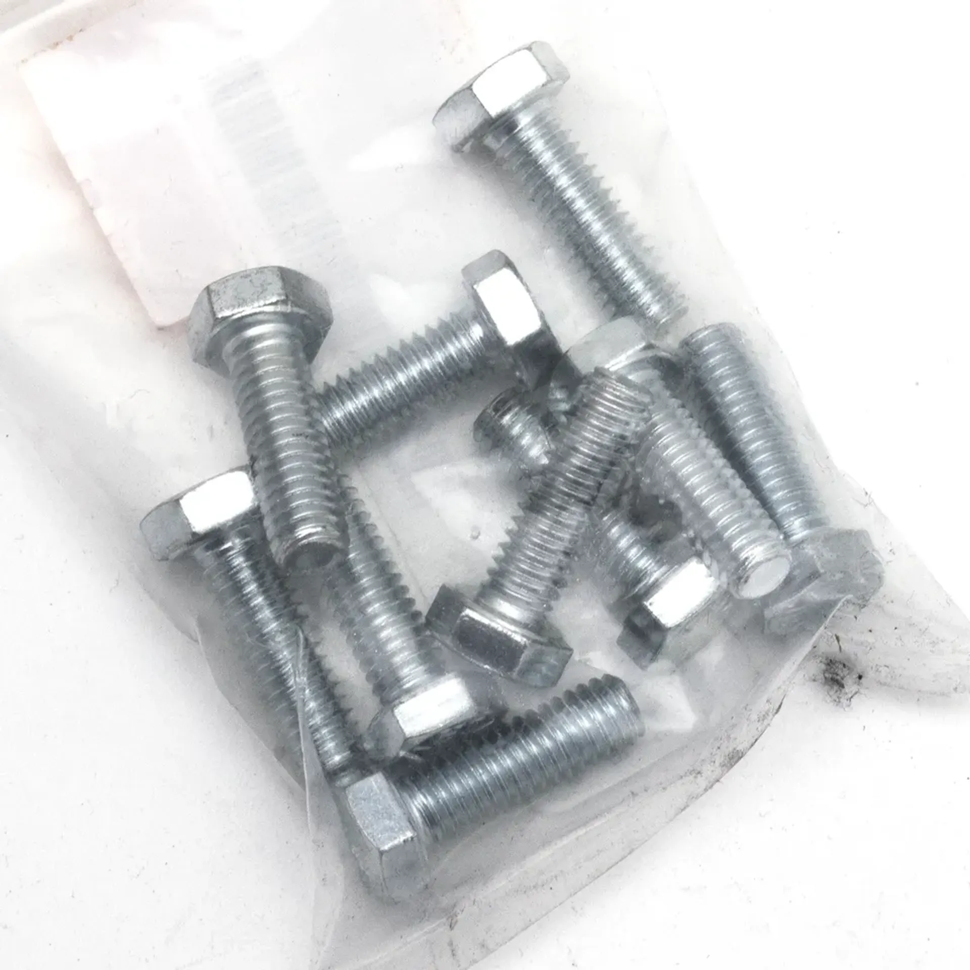 10pck hex bolt 5/16-18×1″ UNC zinc