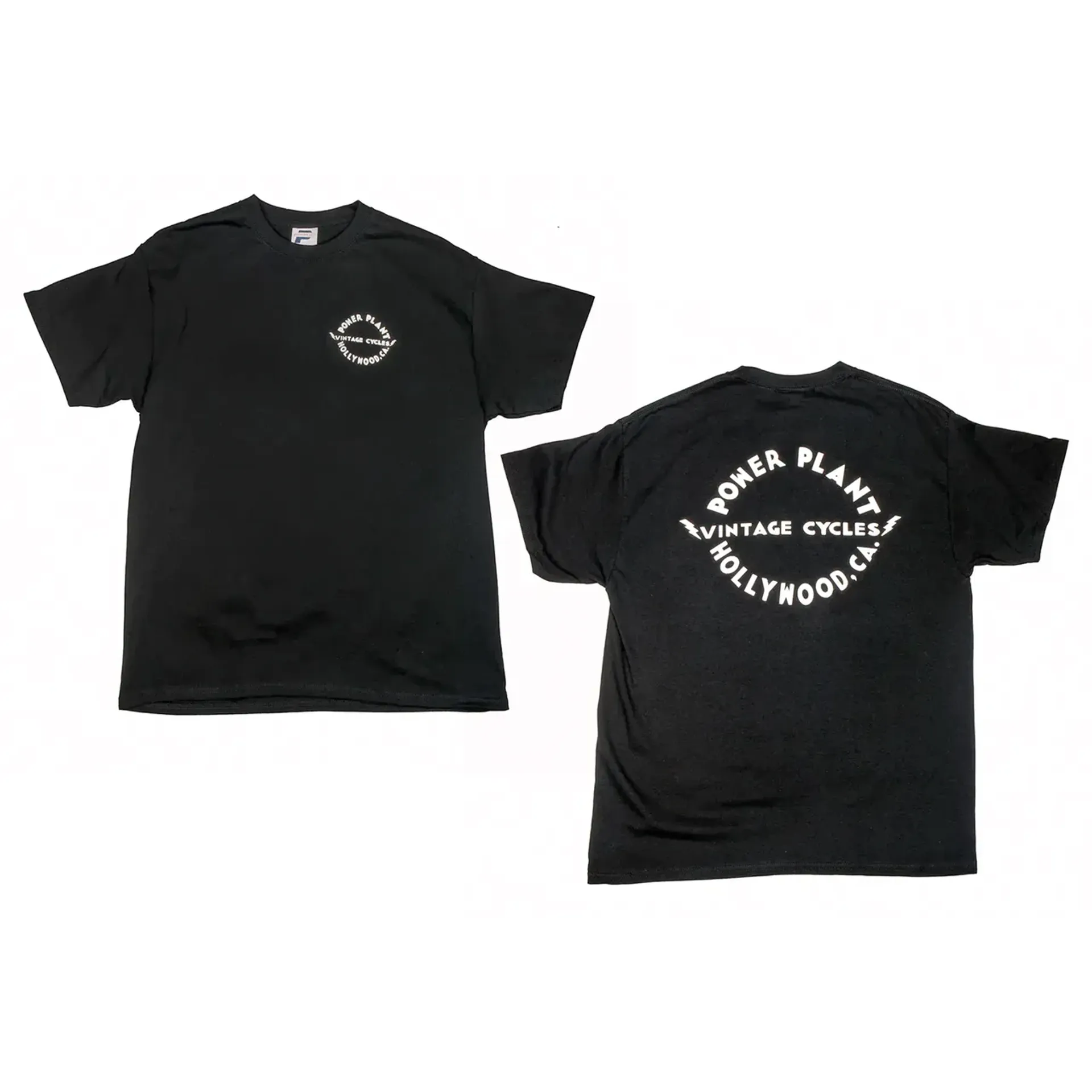 P16 STAPLE VINTAGE CYCLES TEE BLK XXL