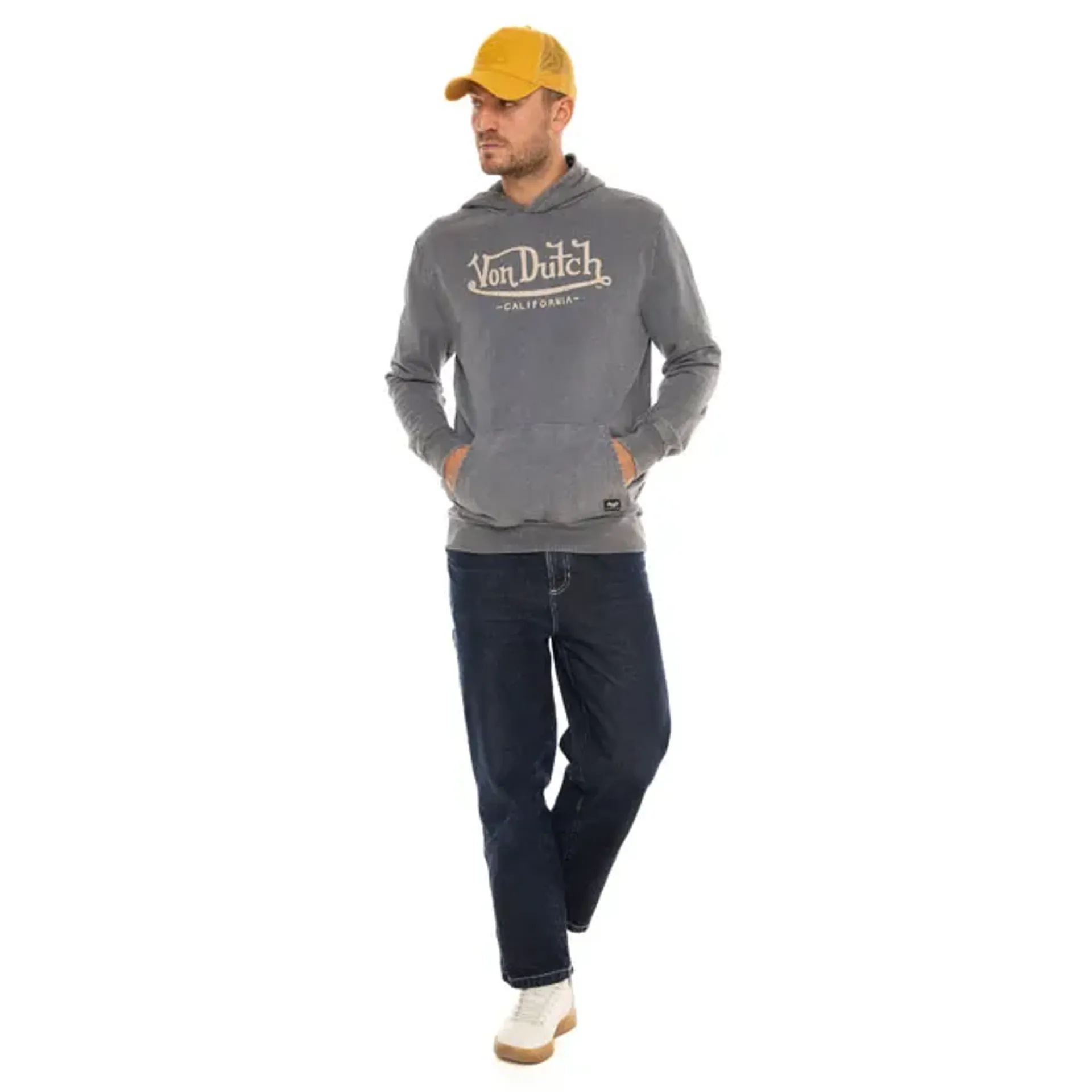 Von Dutch Youth hoodie anthracite