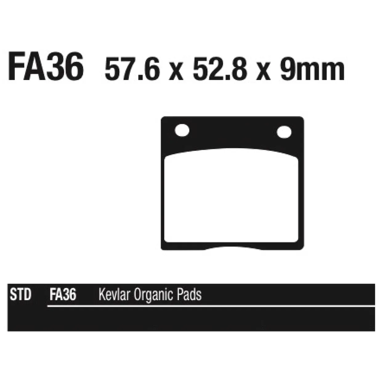 EBC Brake pads for GMA large calipers