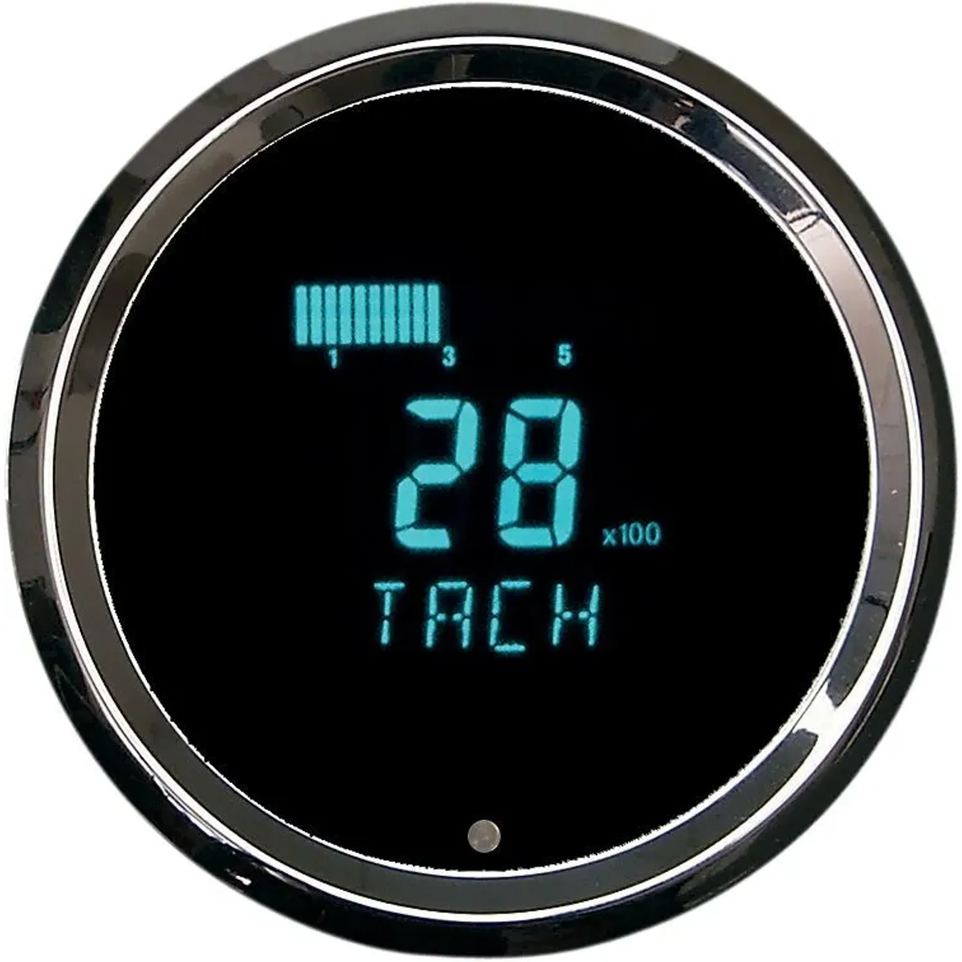 Tachometer 3021 Aluminum 3 3/8″ Chrome