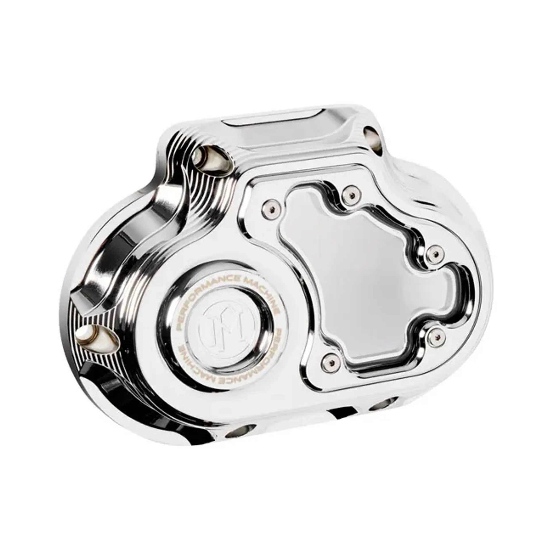 PM, Transmission end cover Vision, cable clutch. Chrome