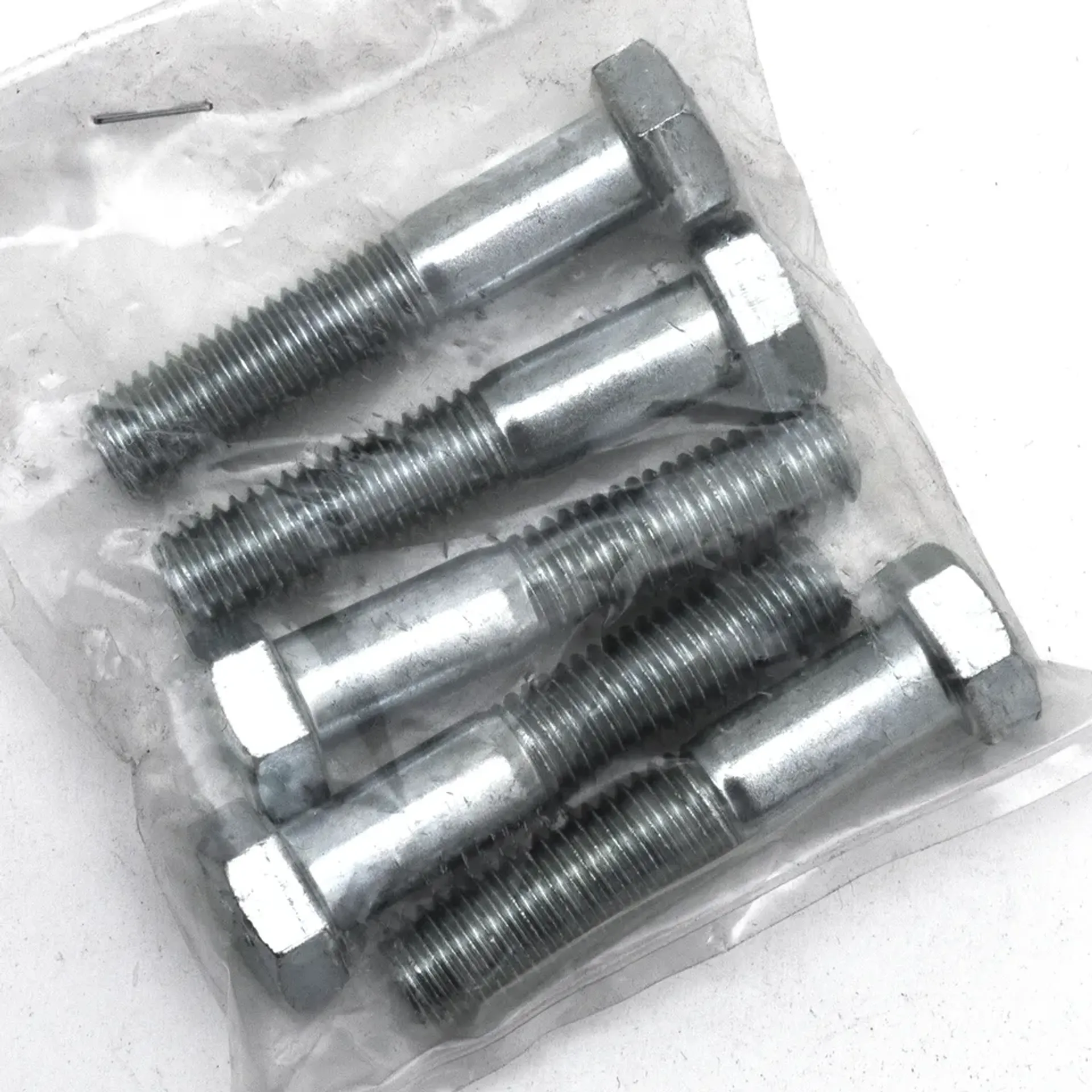 GZP 5pck hex bolt 1/2-13×2.5″ zinc