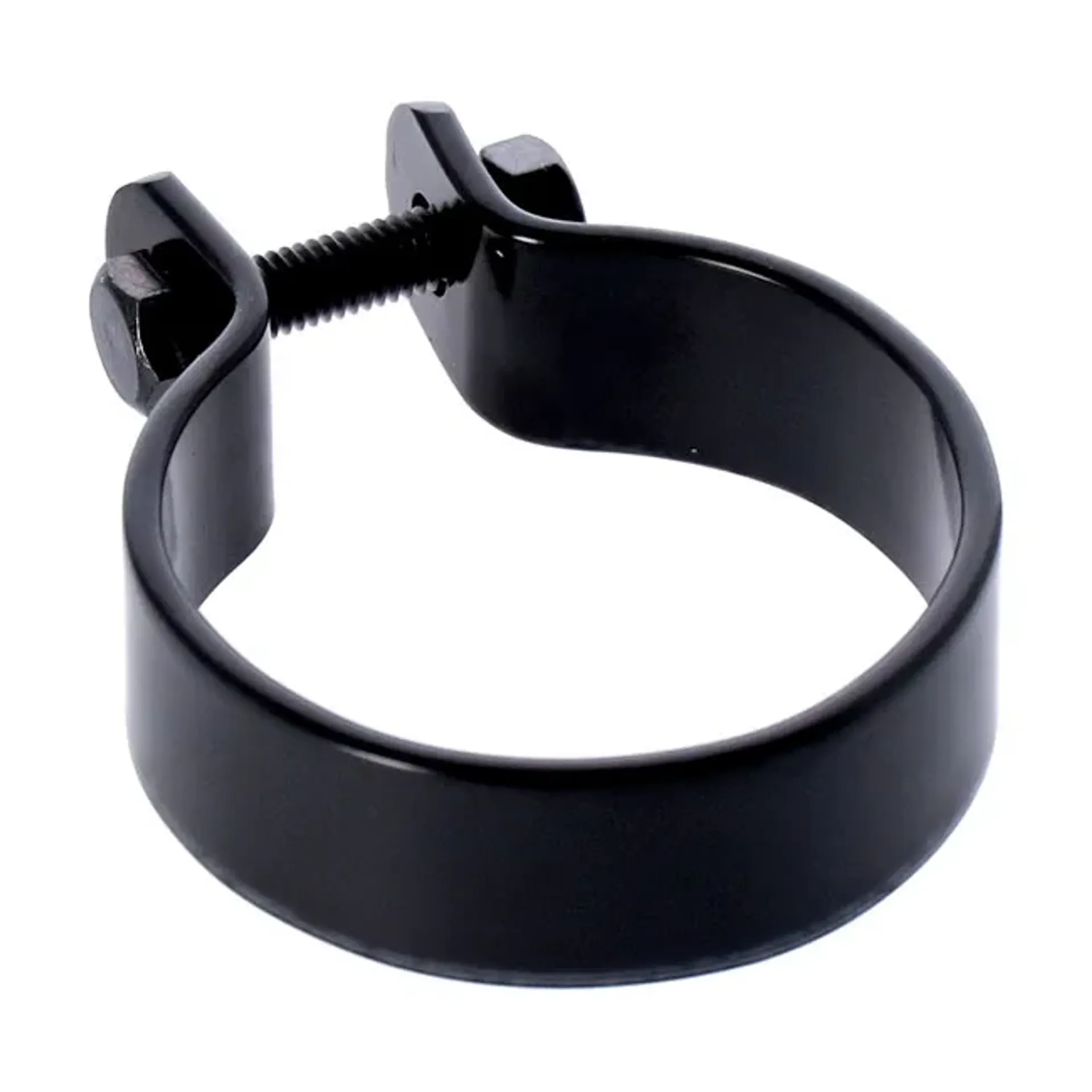 Muffler middle clamp 2" black