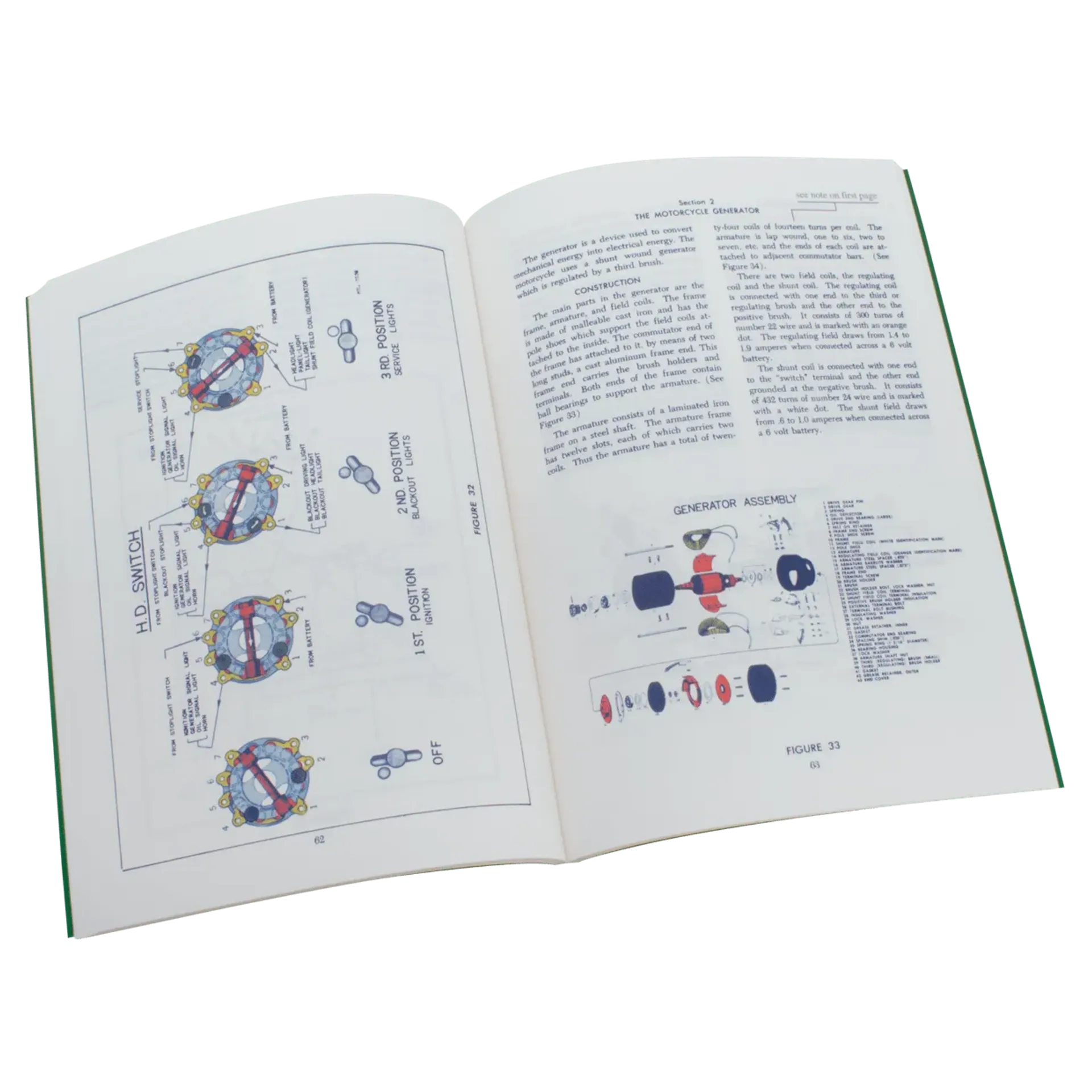 Motorcycle mechanics handbook WLA army