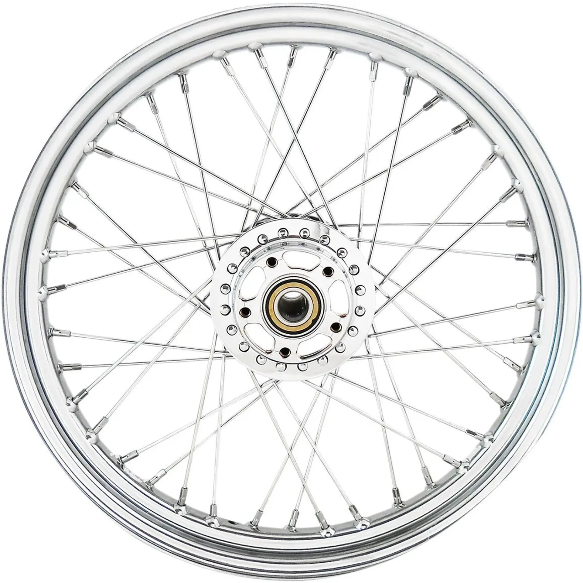 Wheel 40 Spoke 19″ X 2.5″ Front Chrome