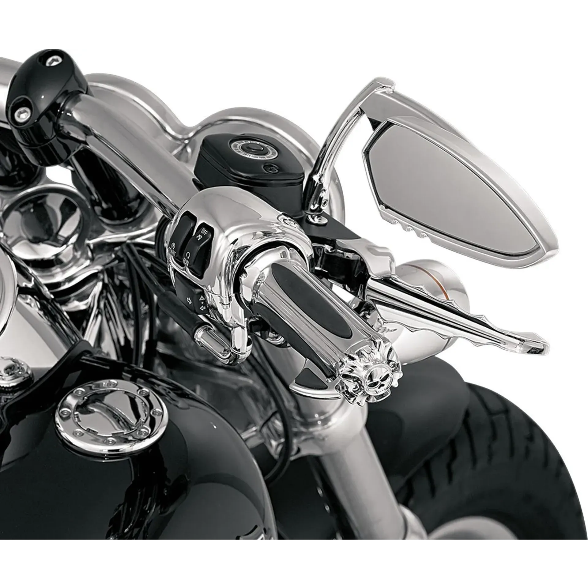 Zombie Grips With Throttle Boss For Electronic Throttle