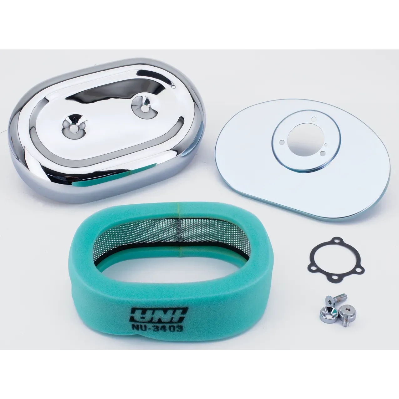 Oval A/C Housing Chrome FL/FX/XL72-75
