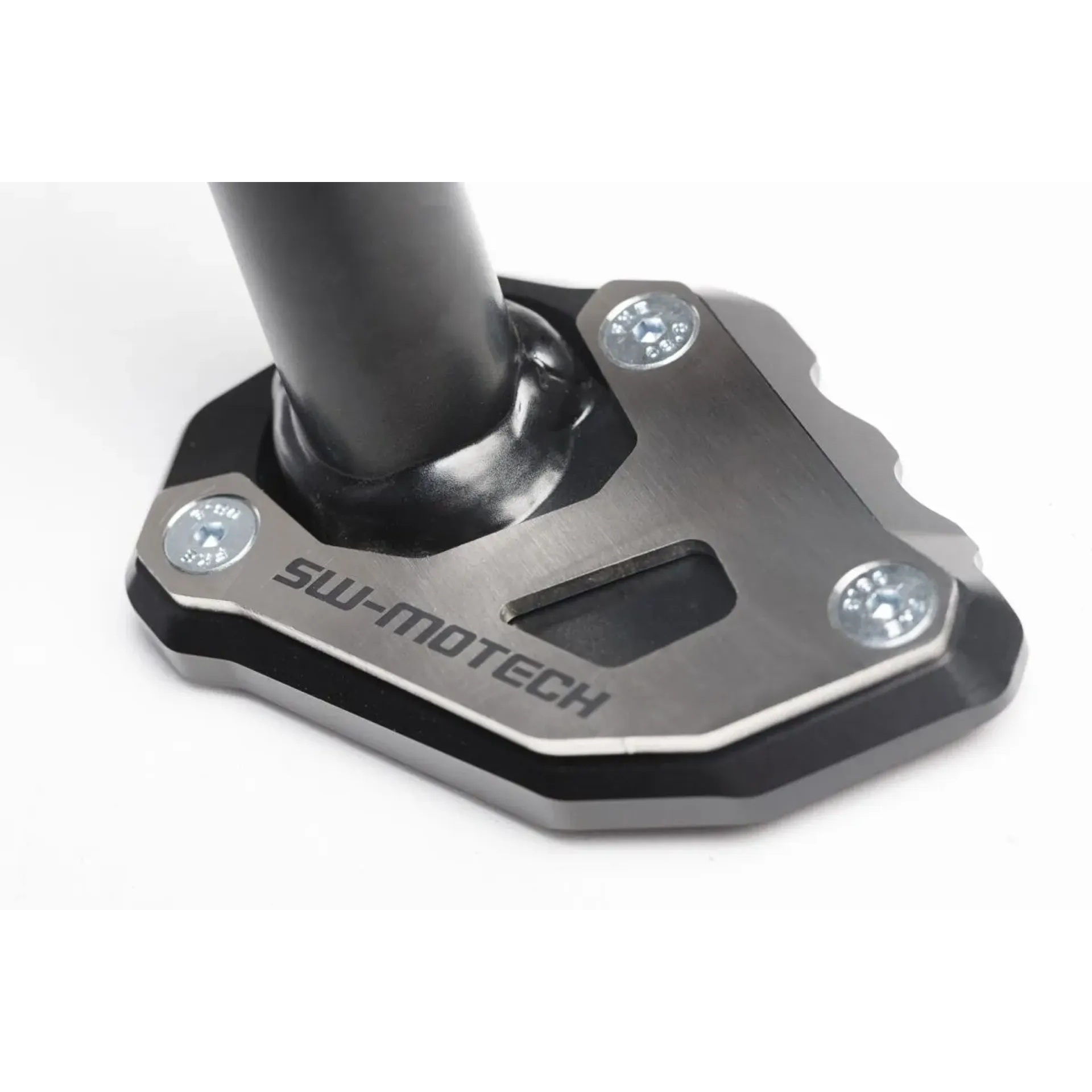 Sidestand Foot Extension Black/Silver Suzuki Dl 650 / Xt