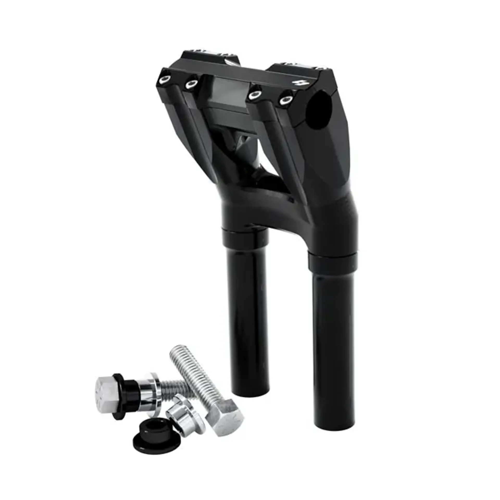 Kraus, Kickback Riser set. 10" (250mm) rise. Black