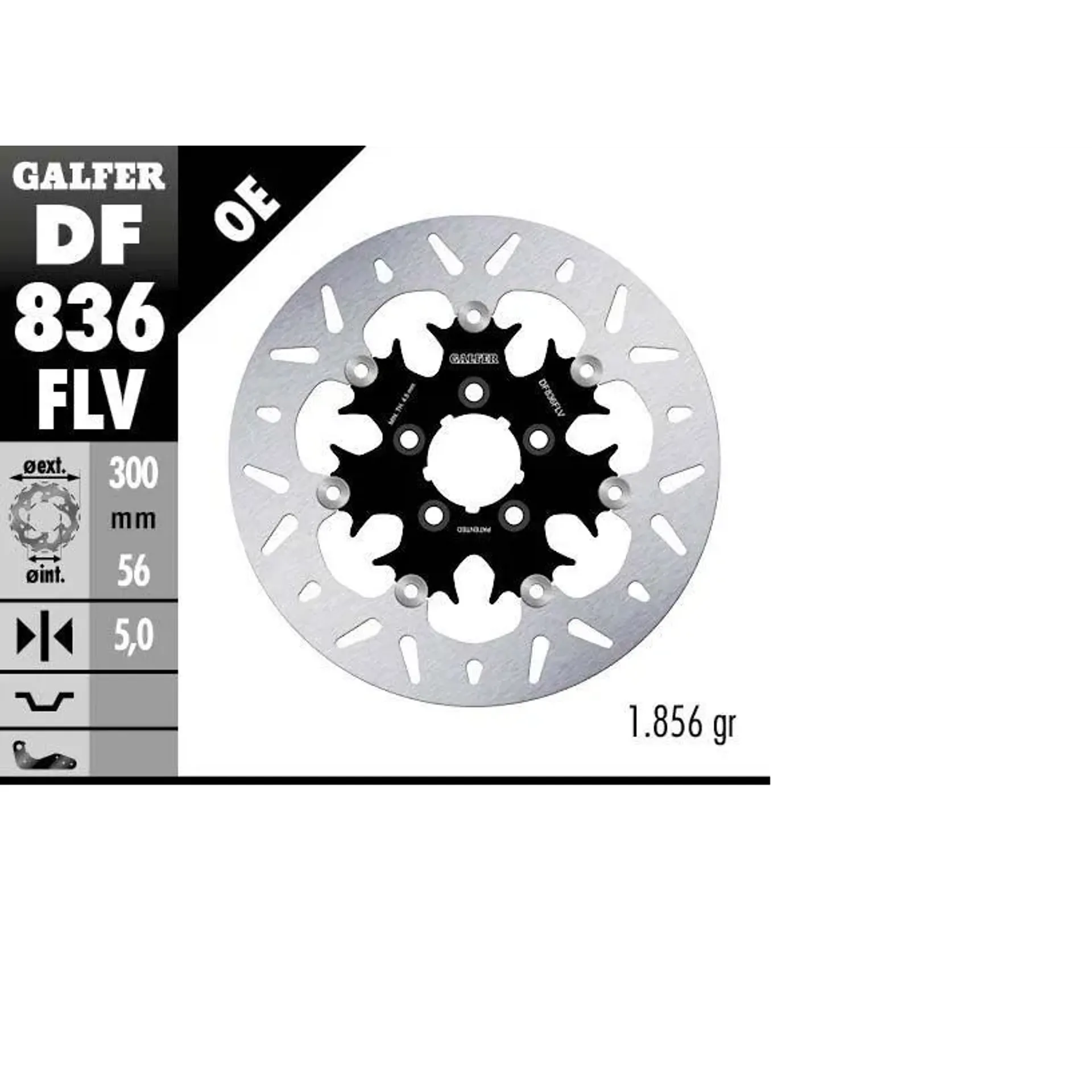 Brake Rotor Floating Round