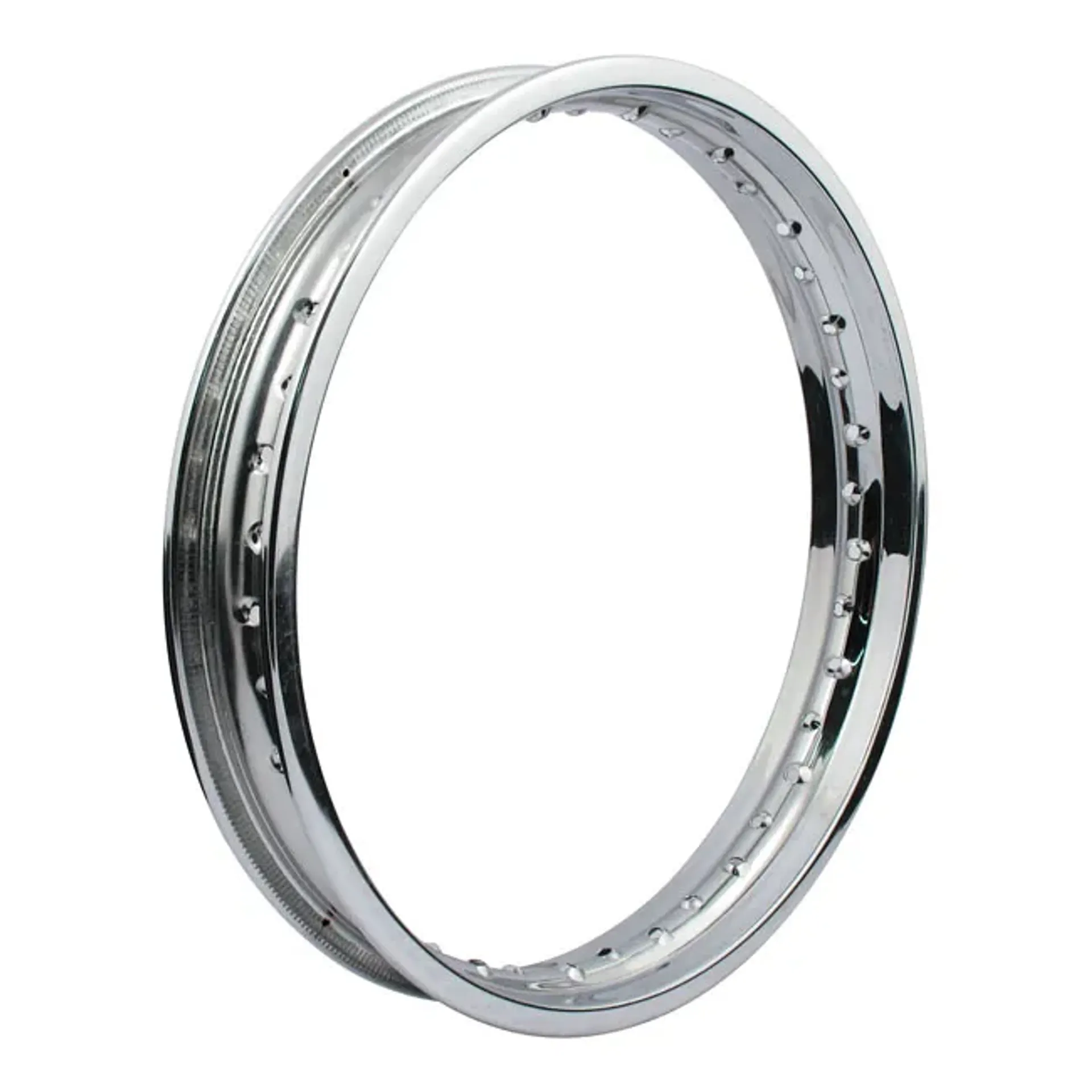 Daytona, rim 2.15x21 dropcenter style. Chrome